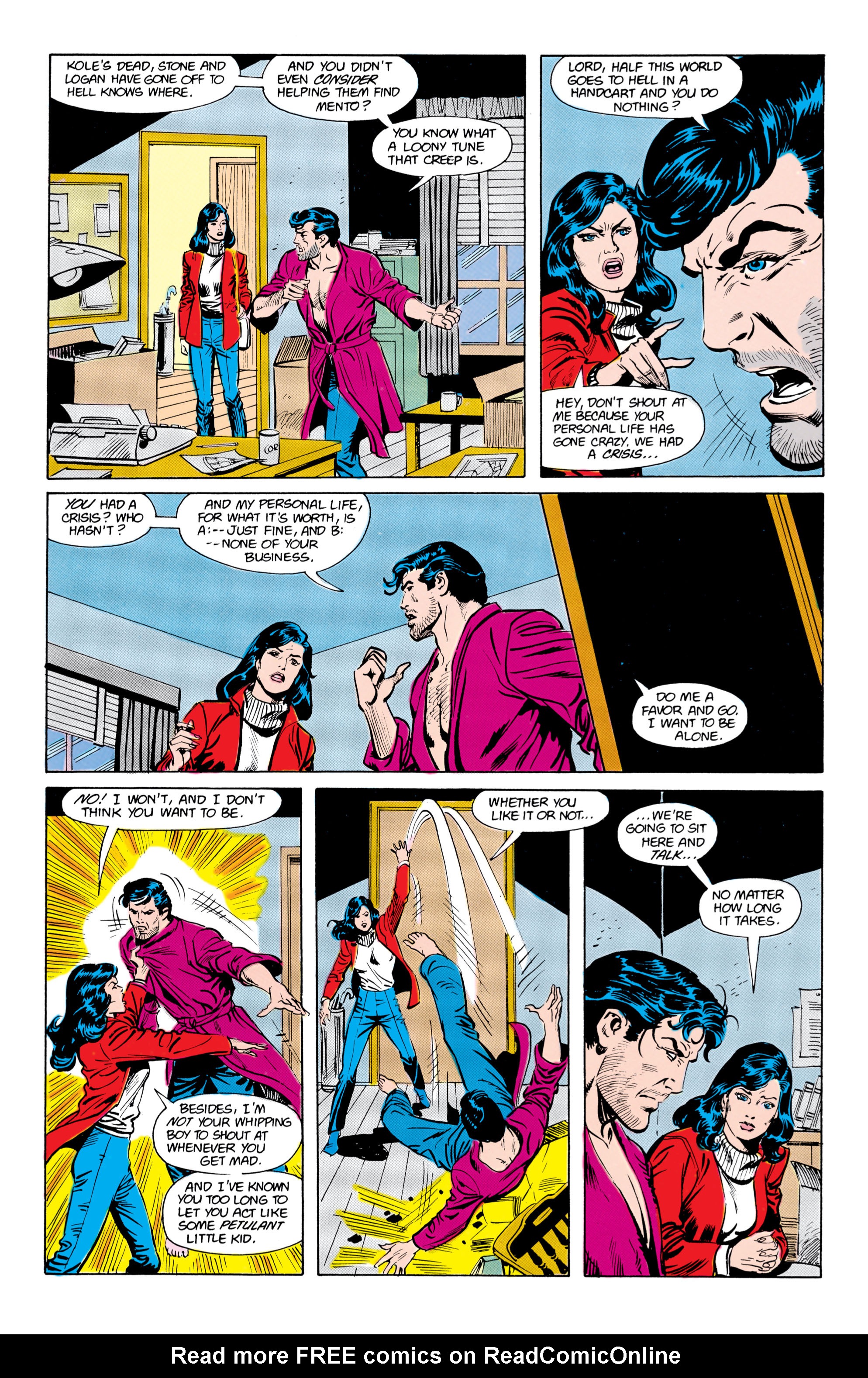Read online The New Teen Titans (1984) comic -  Issue #18 - 25