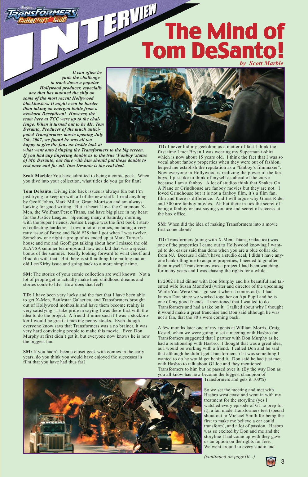 Read online Transformers: Collectors' Club comic -  Issue #15 - 3