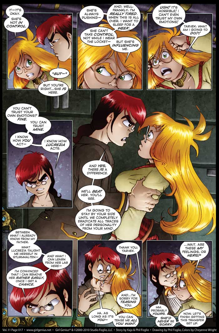 Read online Girl Genius (2002) comic -  Issue #11 - 18