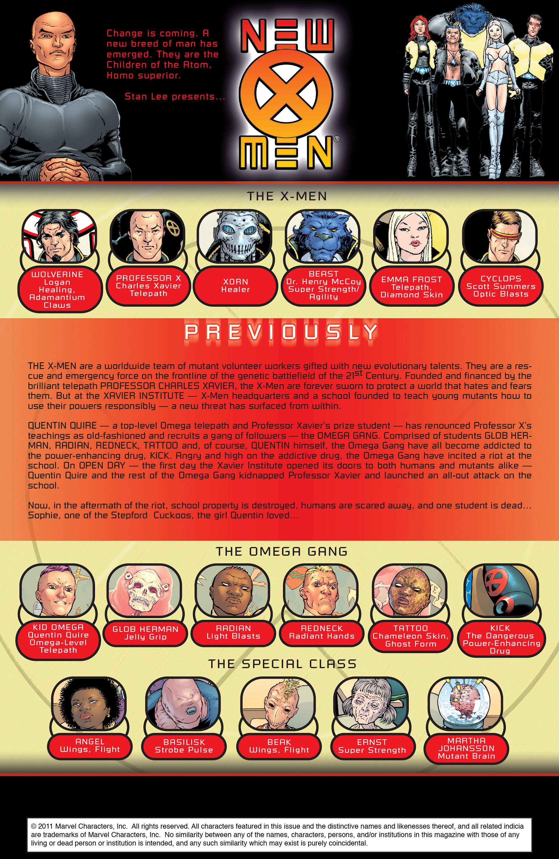 Read online New X-Men (2001) comic -  Issue #138 - 2