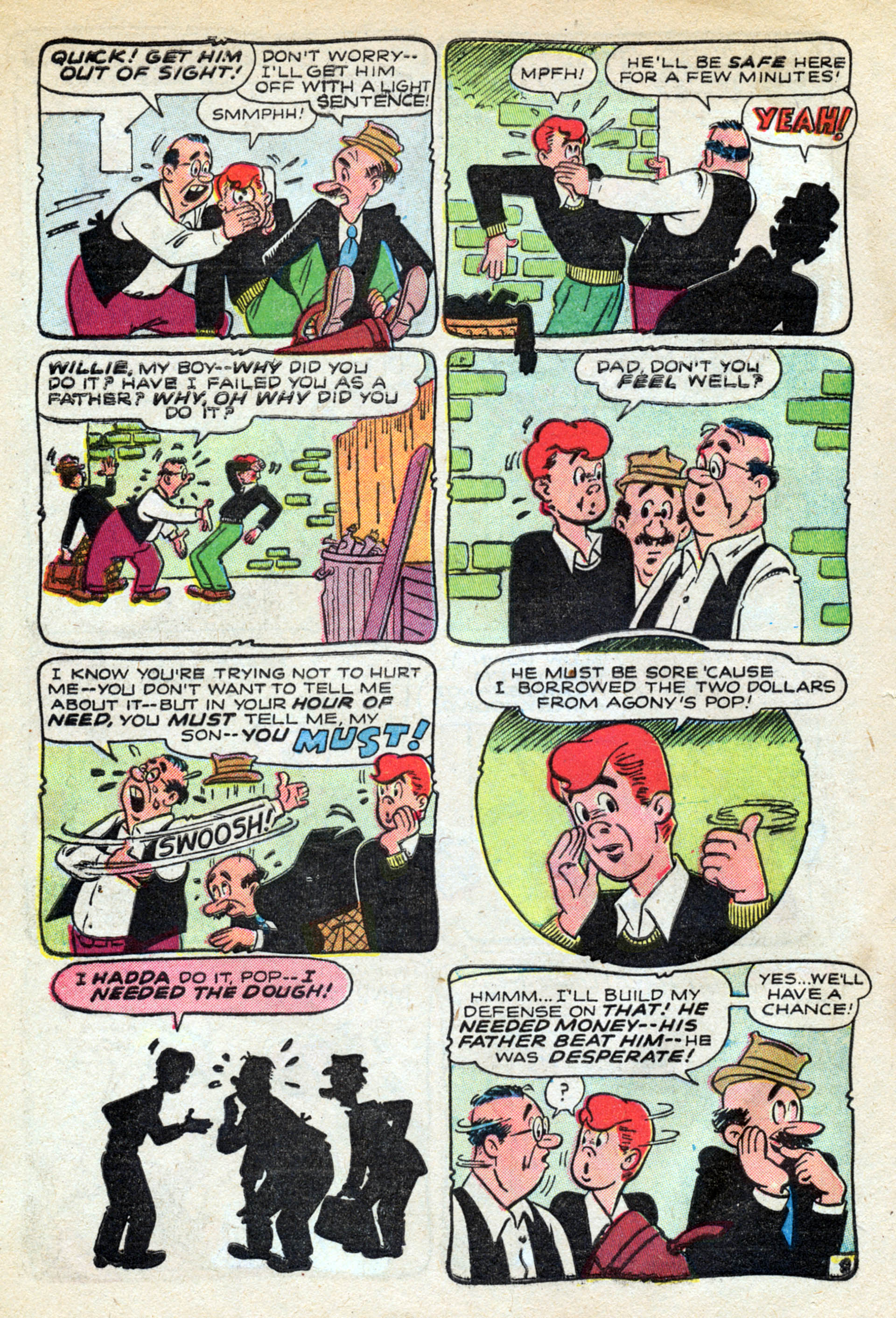 Read online Willie Comics (1950) comic -  Issue #22 - 10