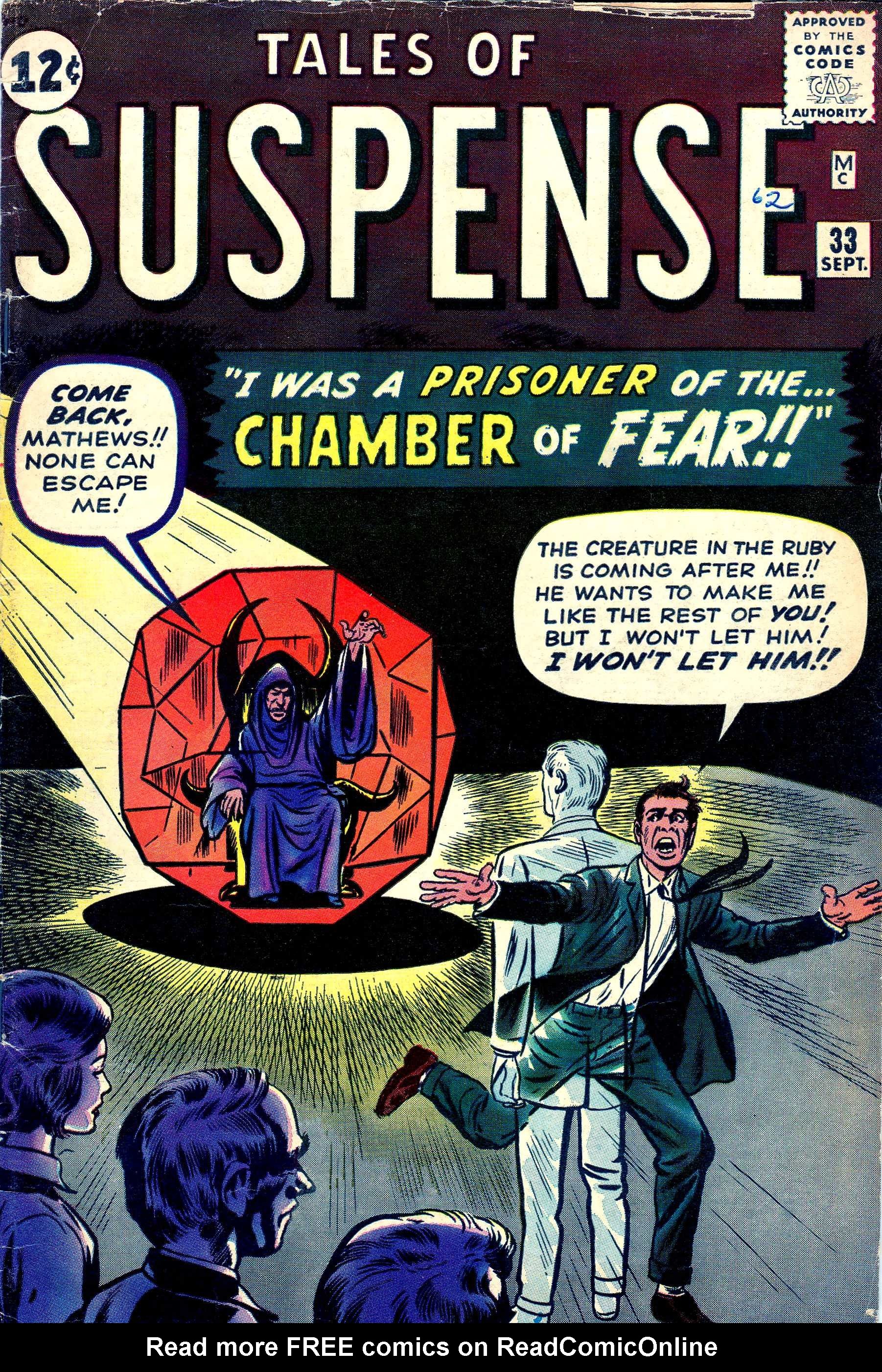 Read online Tales of Suspense (1959) comic -  Issue #33 - 1
