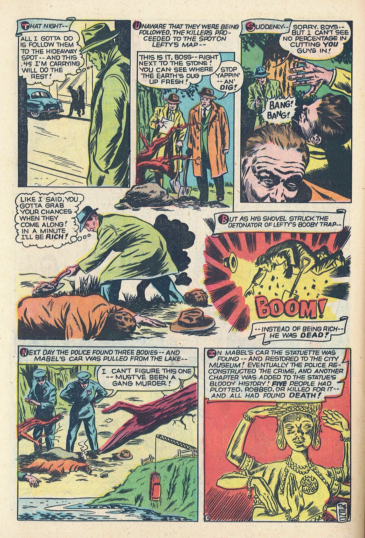 Read online Adventures Into The Unknown comic -  Issue #46 - 16