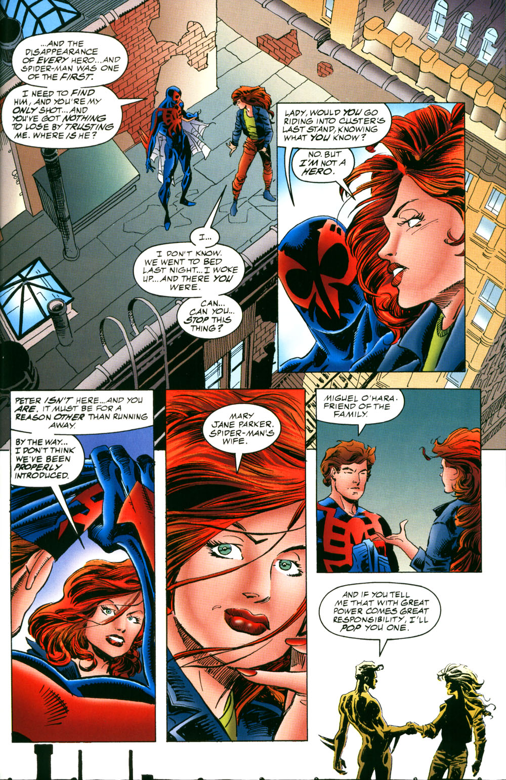 Read online Spider-Man 2099 Meets Spider-Man comic -  Issue # Full - 24