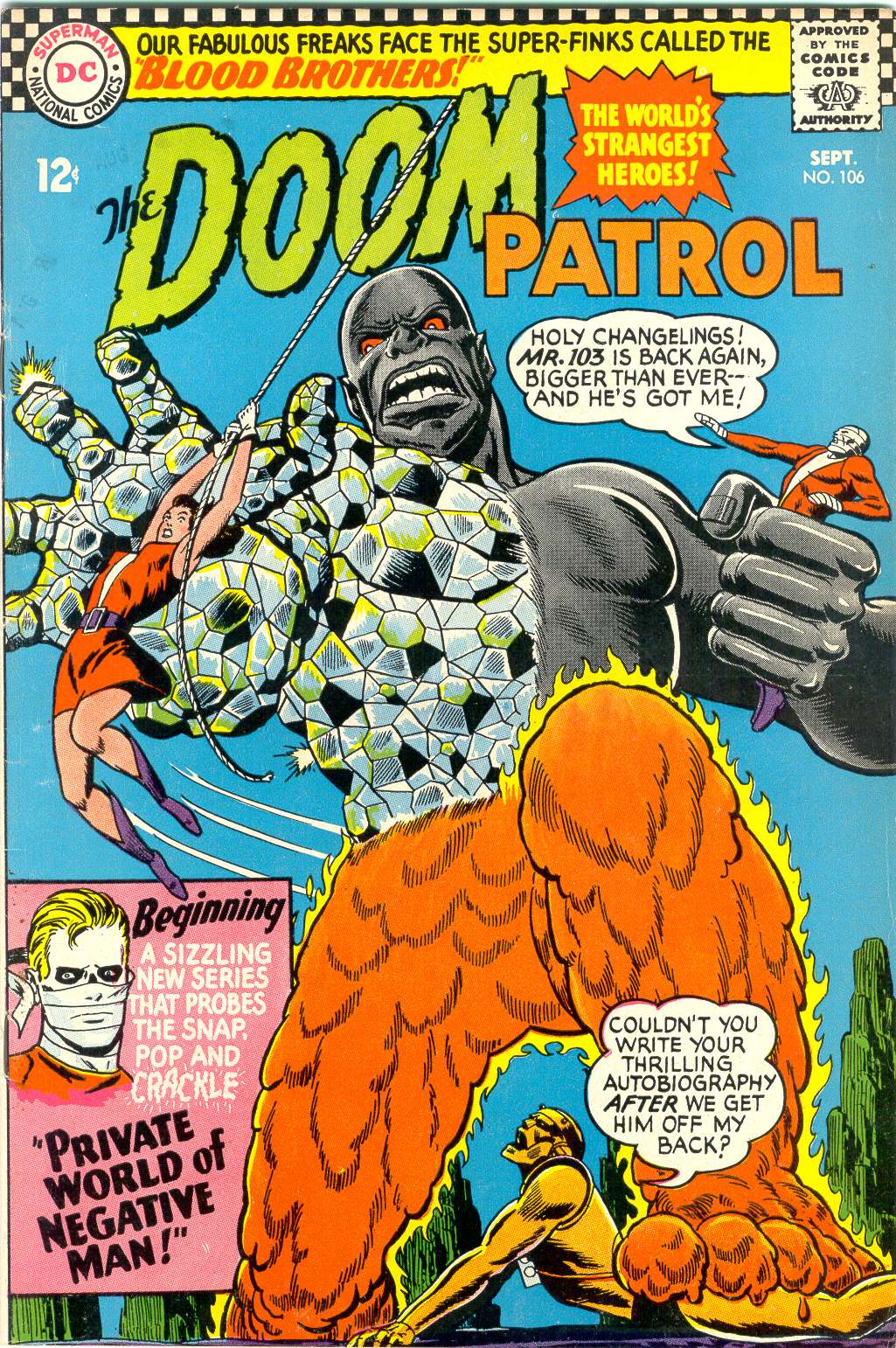 Read online Doom Patrol (1964) comic -  Issue #106 - 1