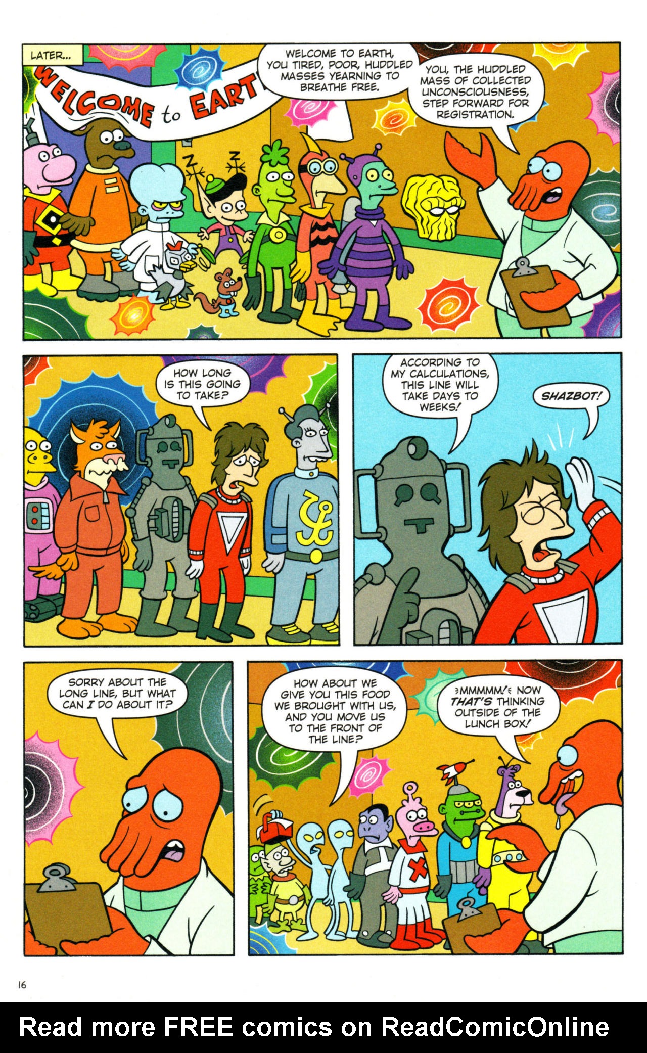 Read online Futurama Comics comic -  Issue #31 - 12