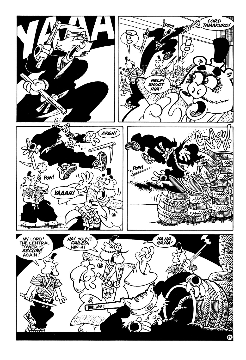 Read online Usagi Yojimbo (1987) comic -  Issue #17 - 18