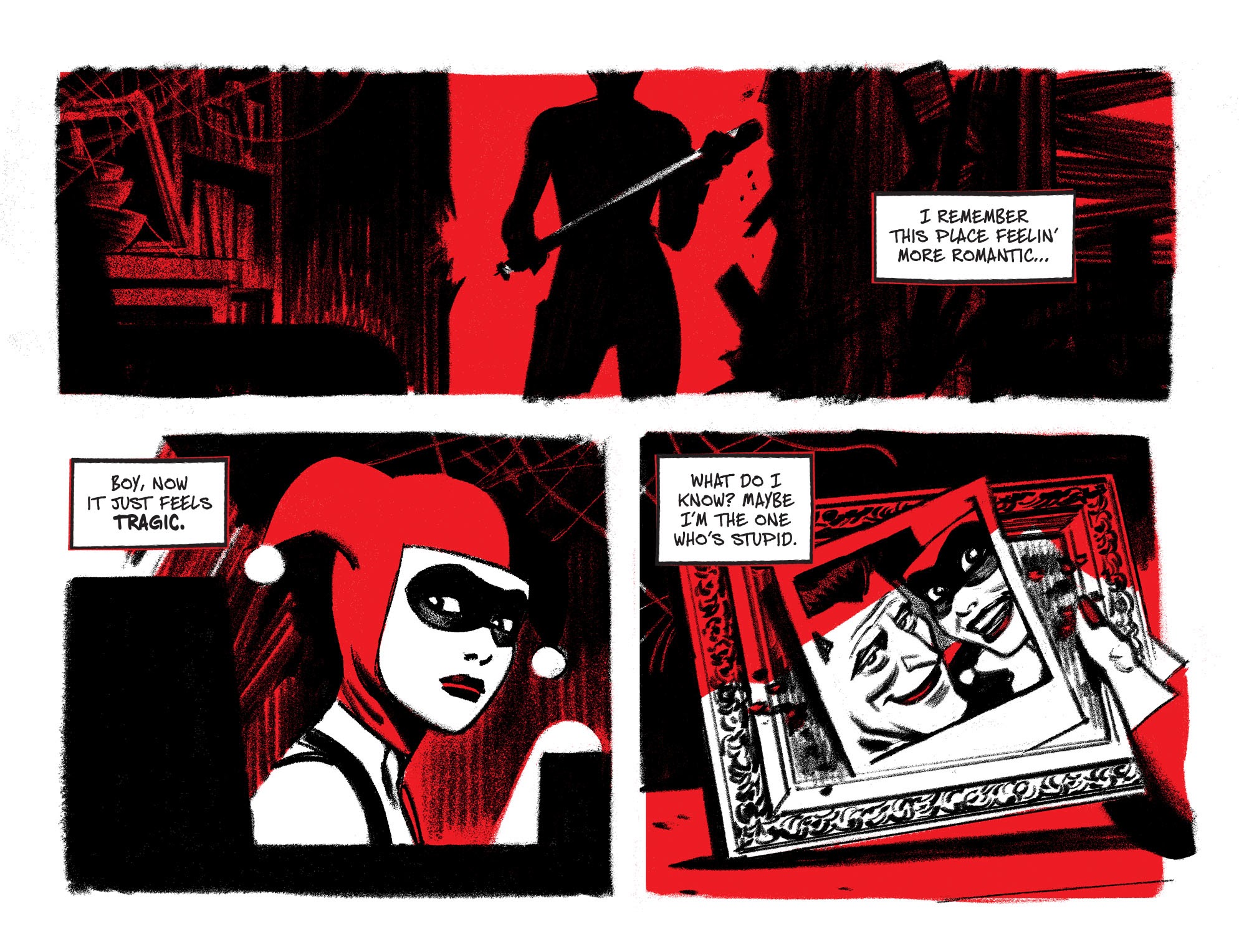 Read online Harley Quinn Black   White   Red comic -  Issue #14 - 7