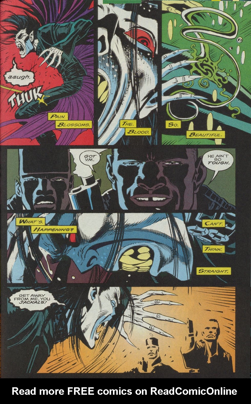 Read online Morbius: The Living Vampire (1992) comic -  Issue #8 - 16