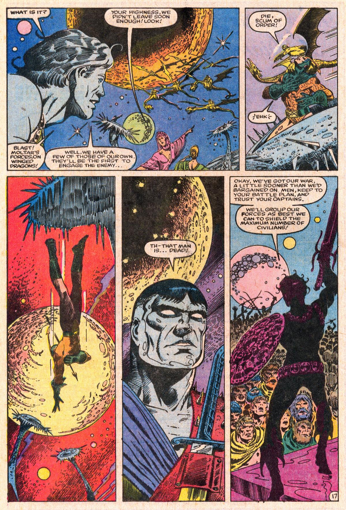 Read online The Saga of Crystar, Crystal Warrior comic -  Issue #10 - 18