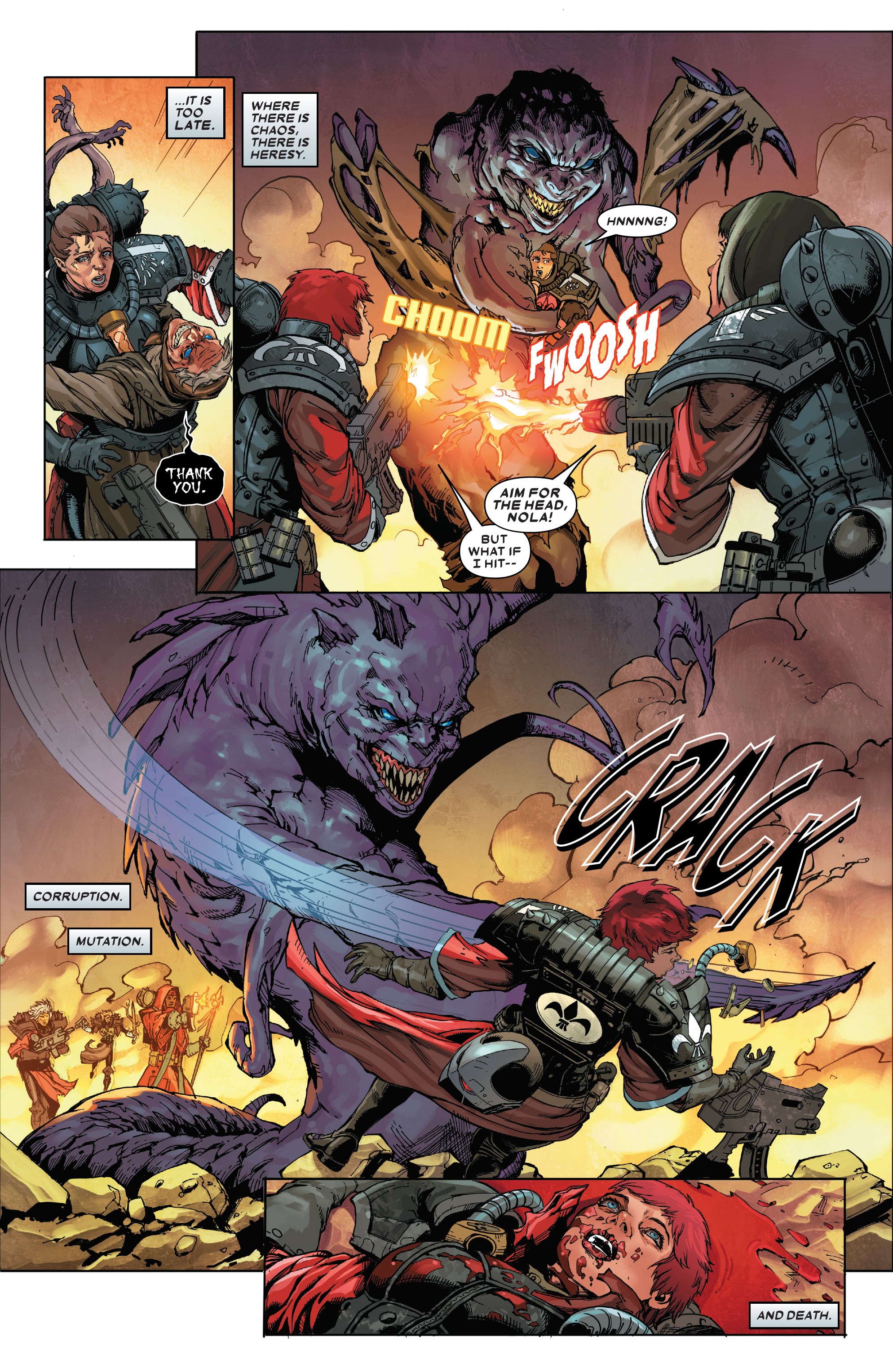 Read online Warhammer 40,000: Sisters Of Battle comic -  Issue #1 - 14