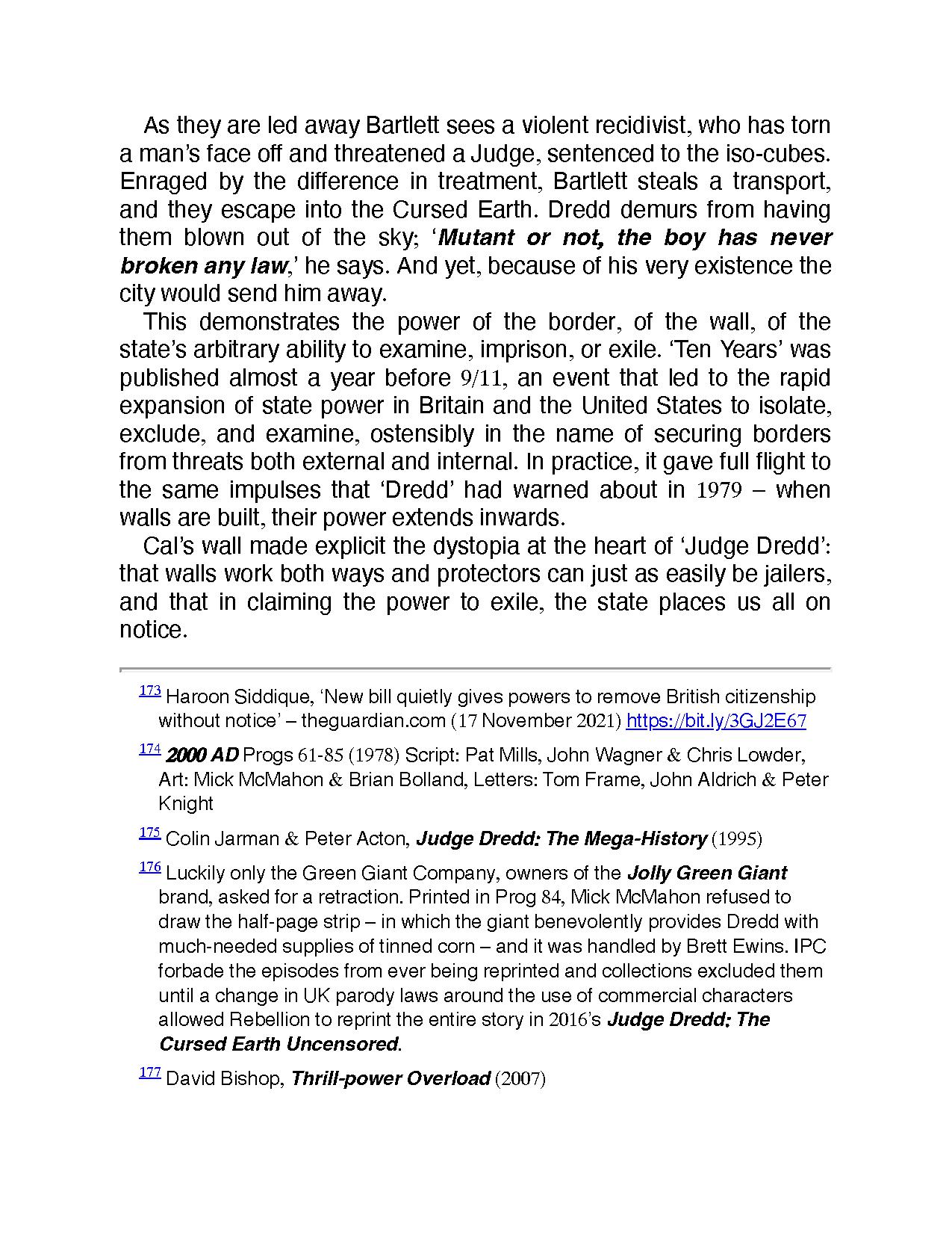 Read online I am the Law: How Judge Dredd Predicted Our Future comic -  Issue # TPB (Part 2) - 15
