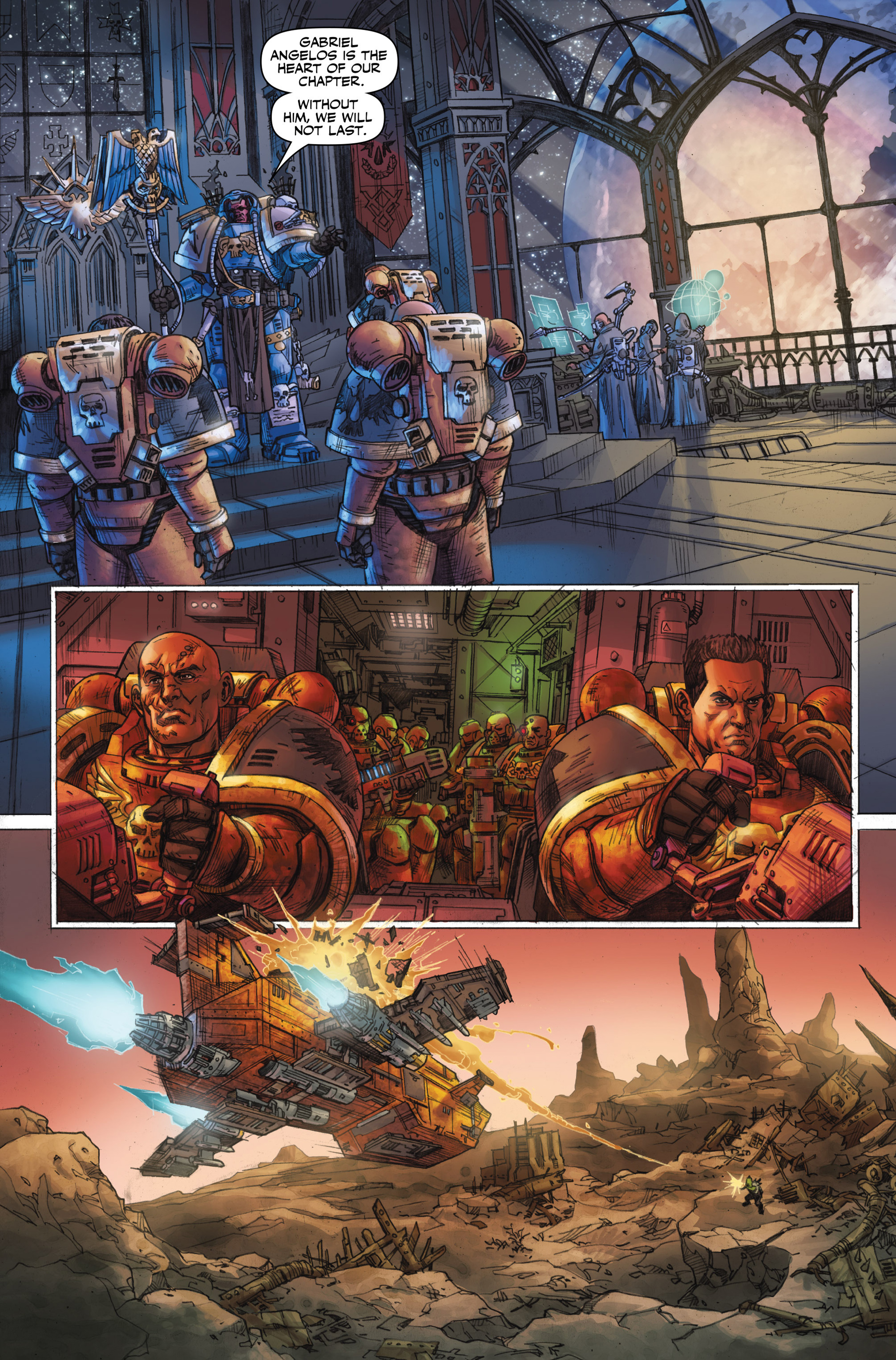 Read online Warhammer 40,000: Dawn of War comic -  Issue #1 - 13