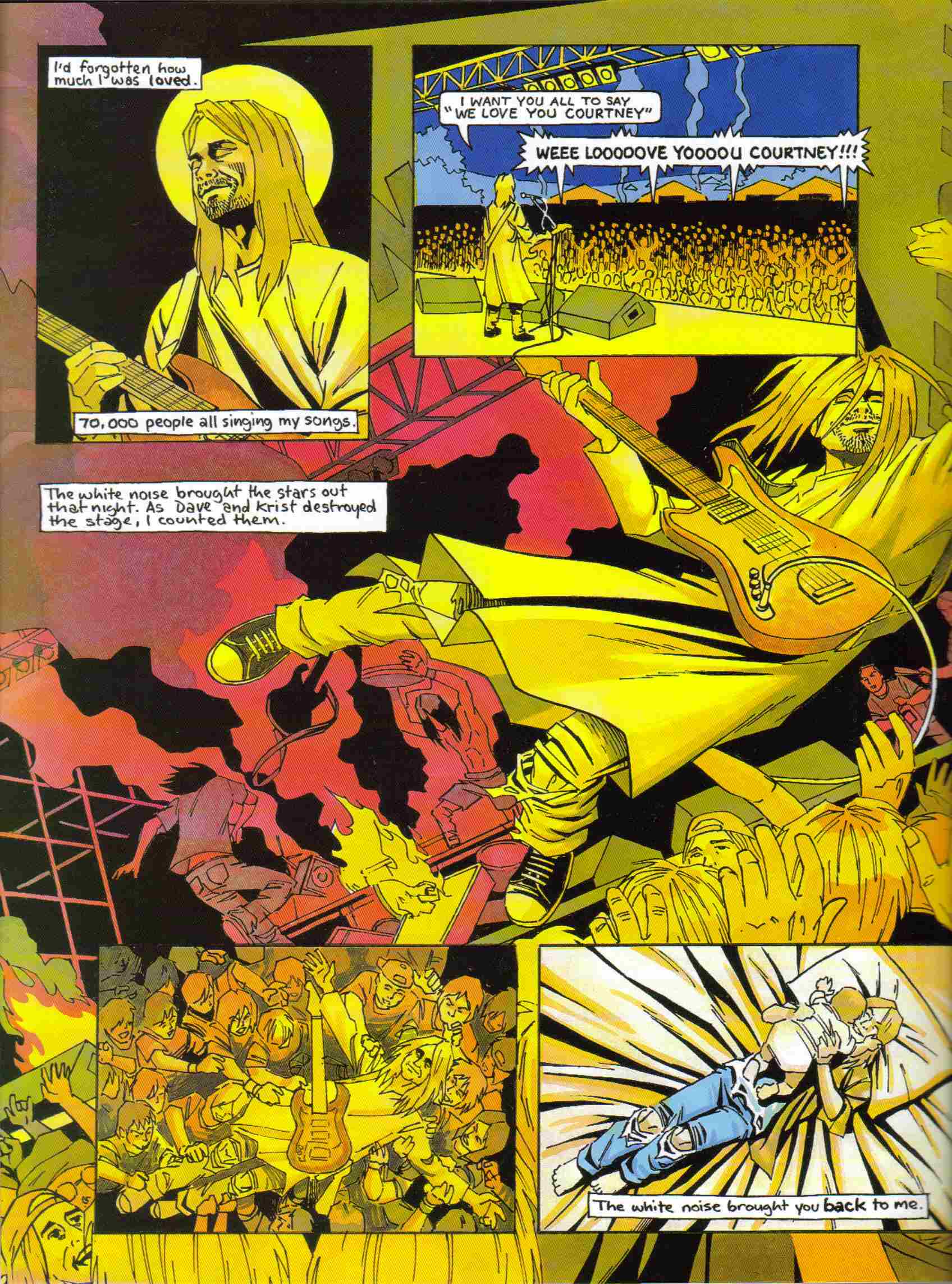 Read online GodSpeed: The Kurt Cobain Graphic comic -  Issue # TPB - 73