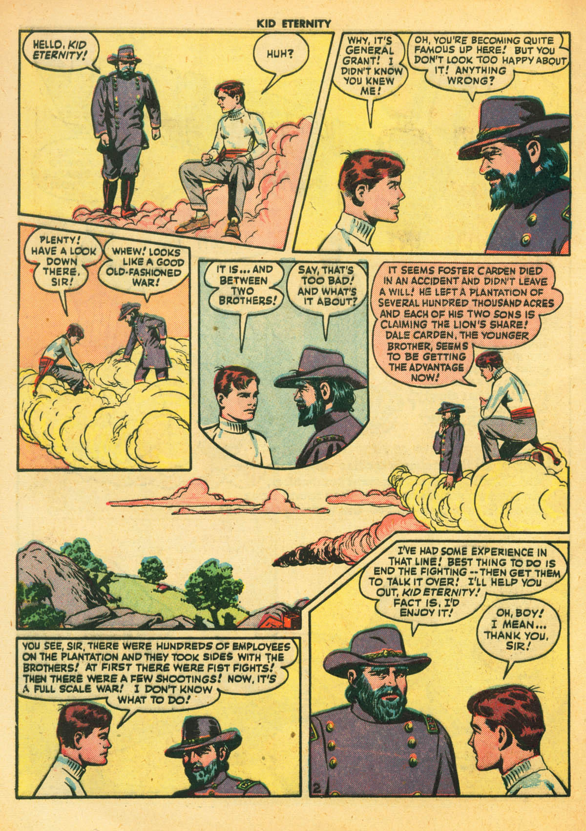 Read online Kid Eternity (1946) comic -  Issue #2 - 4