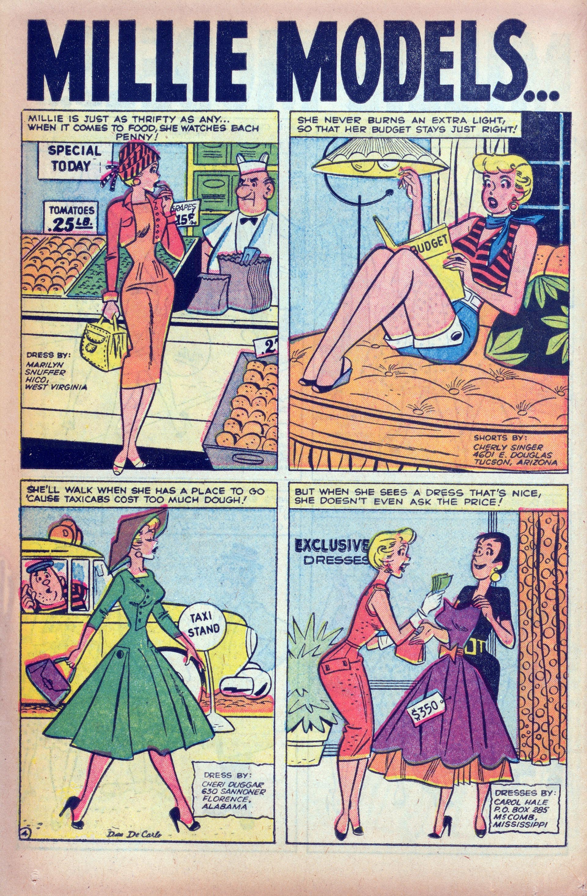 Read online Millie the Model comic -  Issue #74 - 14