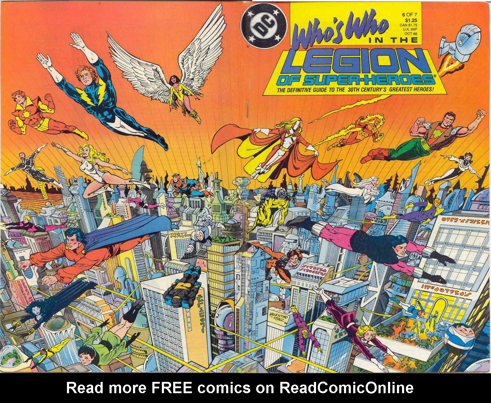 Read online Who's Who in the Legion of Super-Heroes comic -  Issue #6 - 1