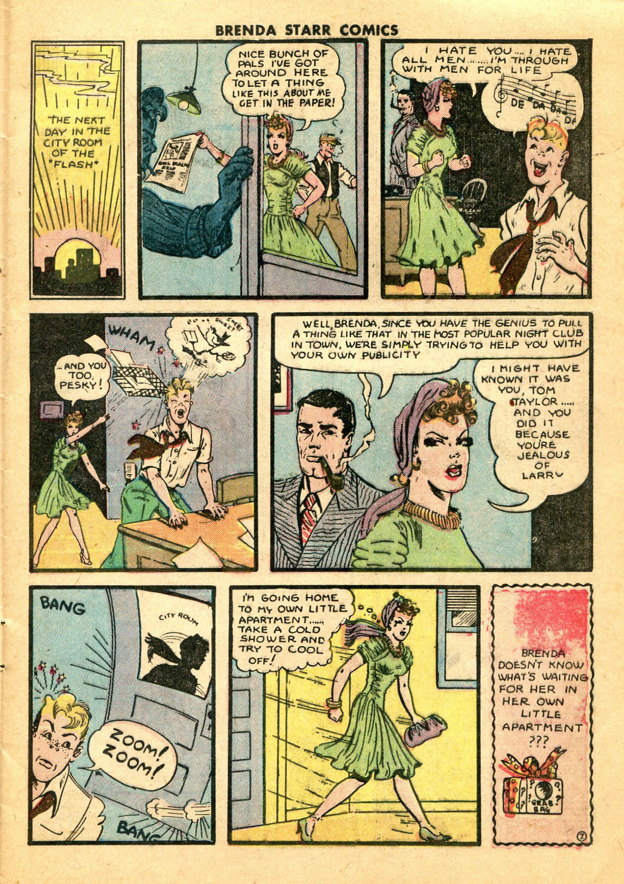 Read online Brenda Starr (1948) comic -  Issue #6 - 8