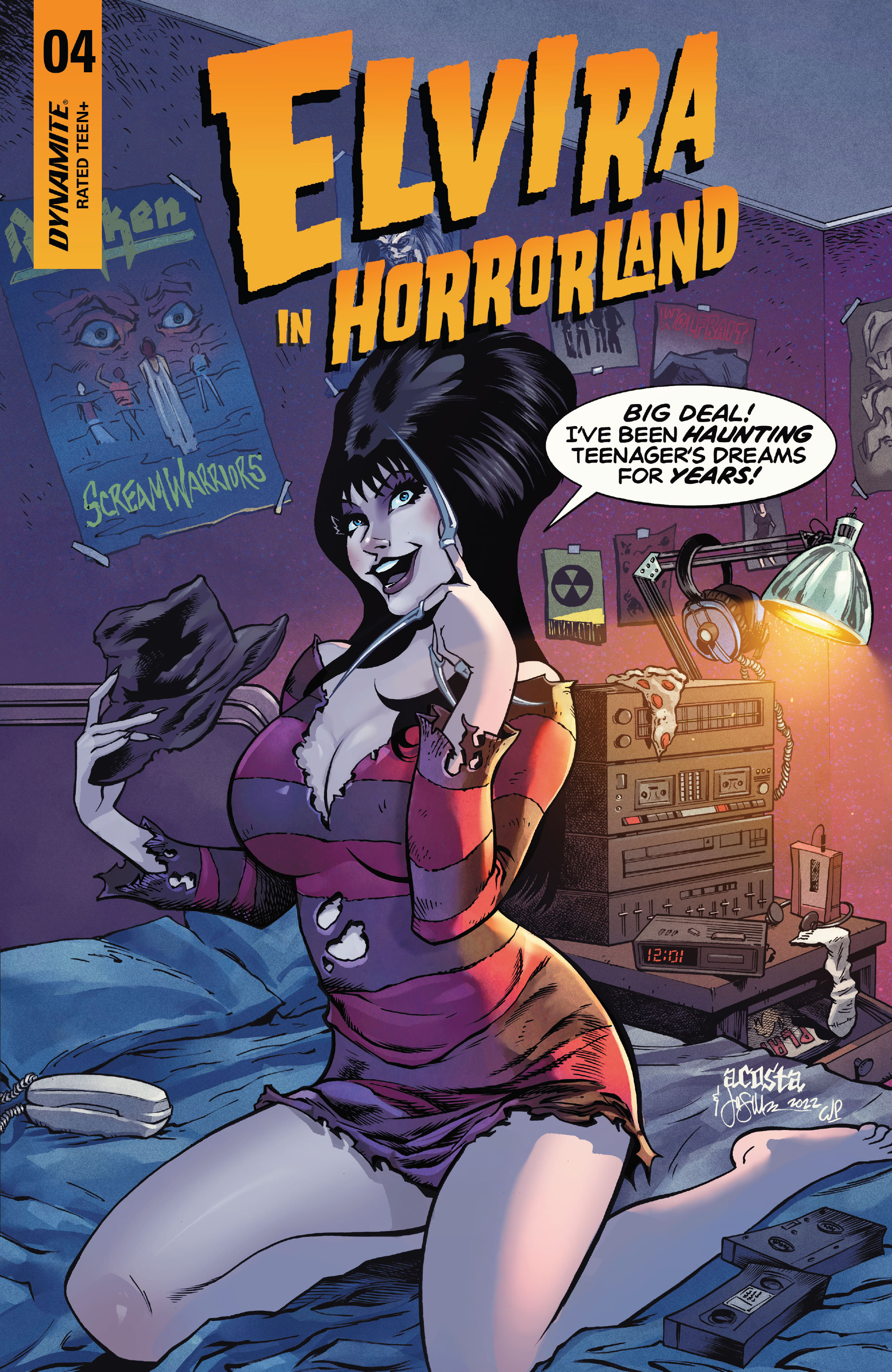 Read online Elvira in Horrorland comic -  Issue #4 - 1