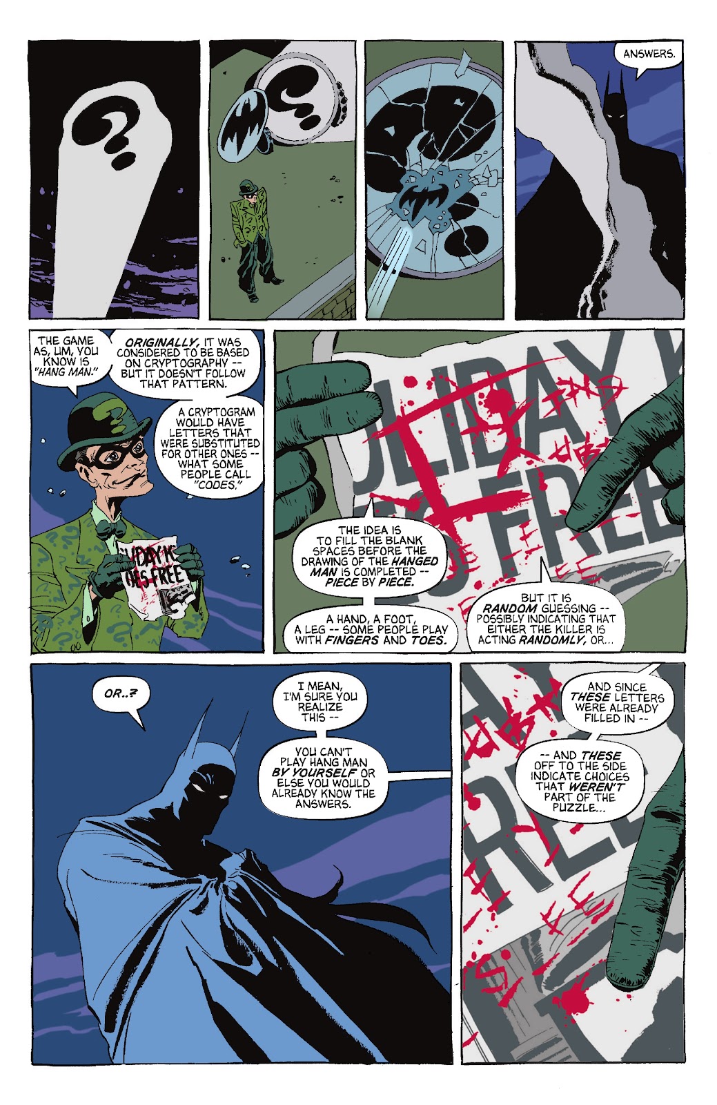 Batman: Dark Victory (1999) issue Batman - The Long Halloween Deluxe Edition The Sequel Dark Victory (Part 1) - Page 83