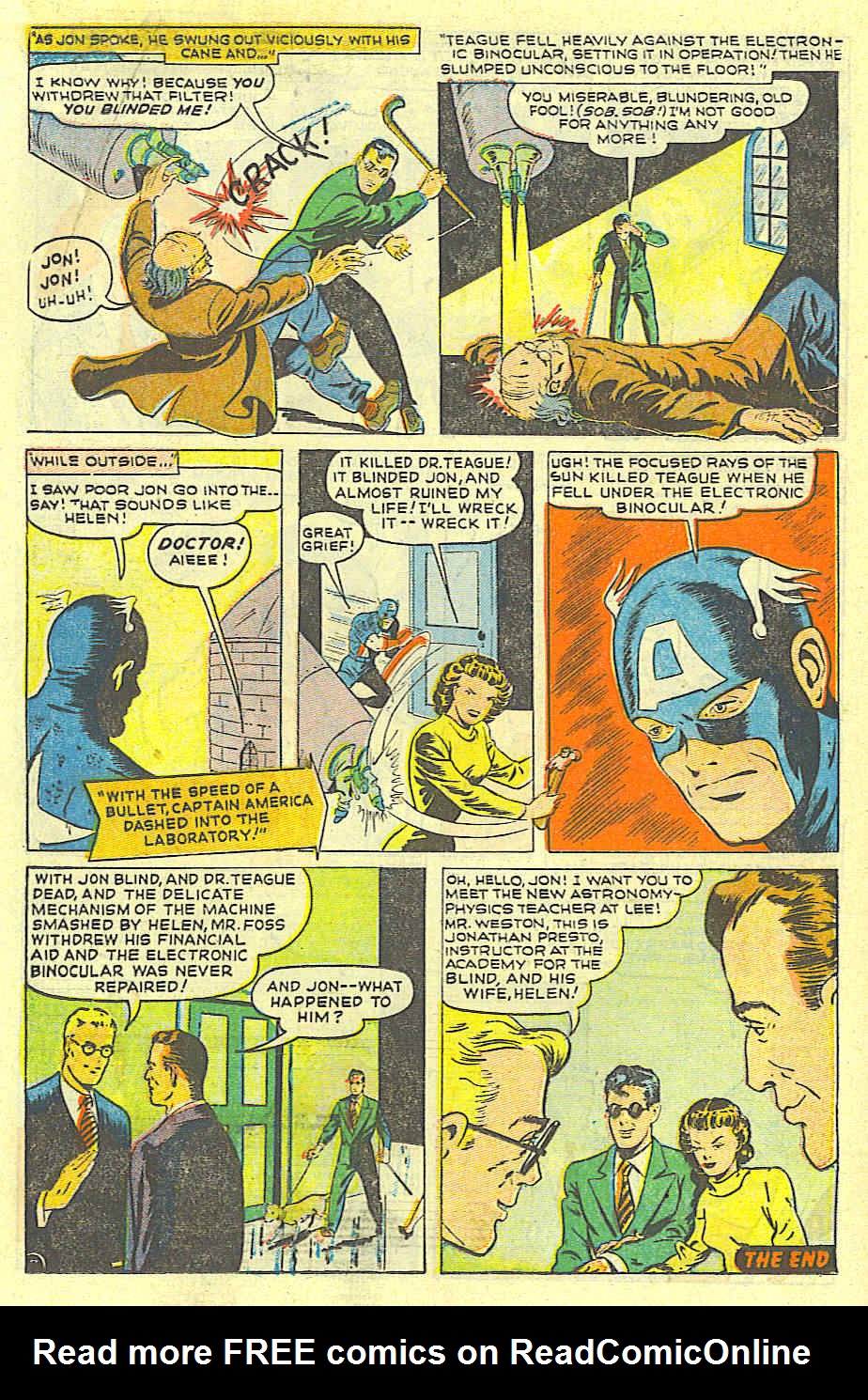 Read online Captain America Comics comic -  Issue #71 - 17