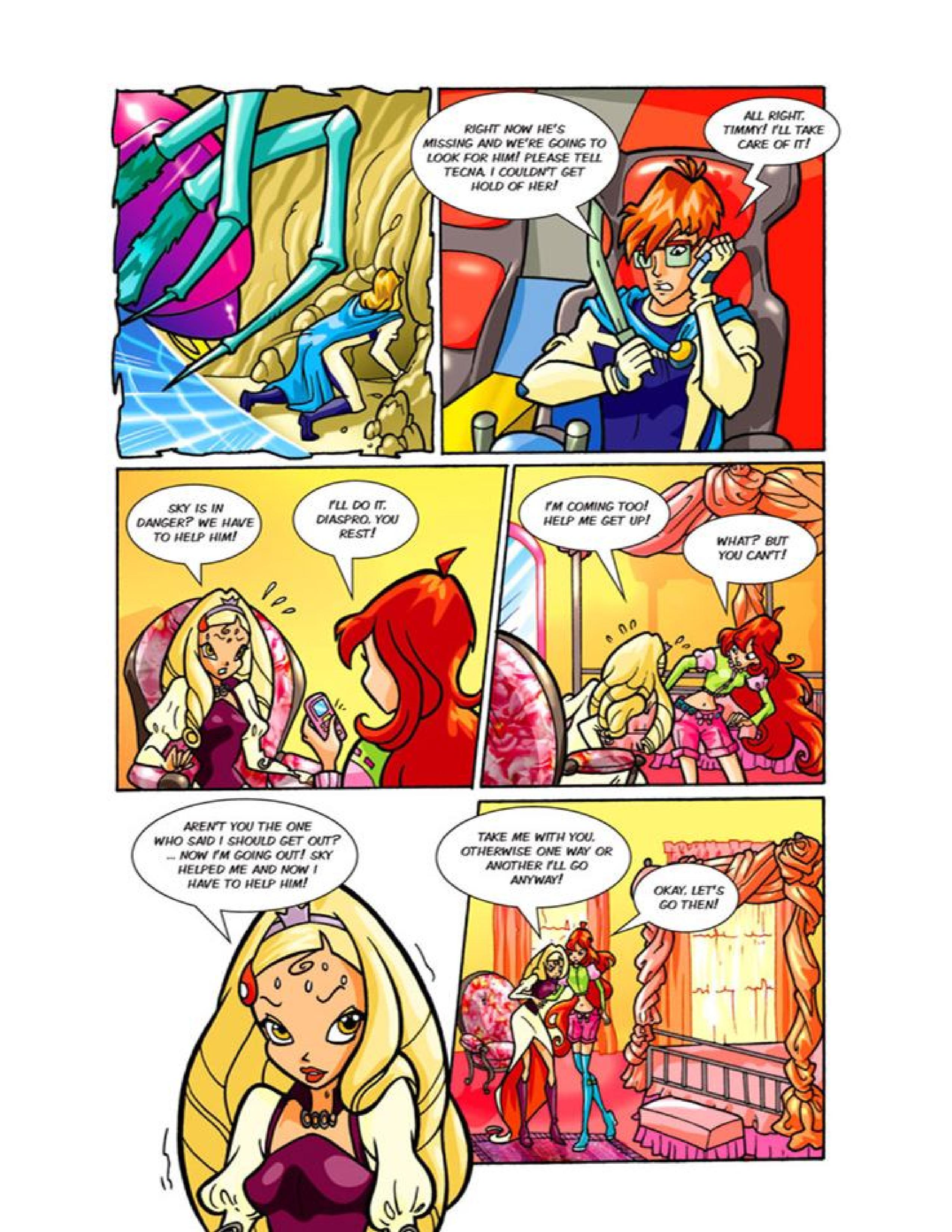 Read online Winx Club Comic comic -  Issue #31 - 38