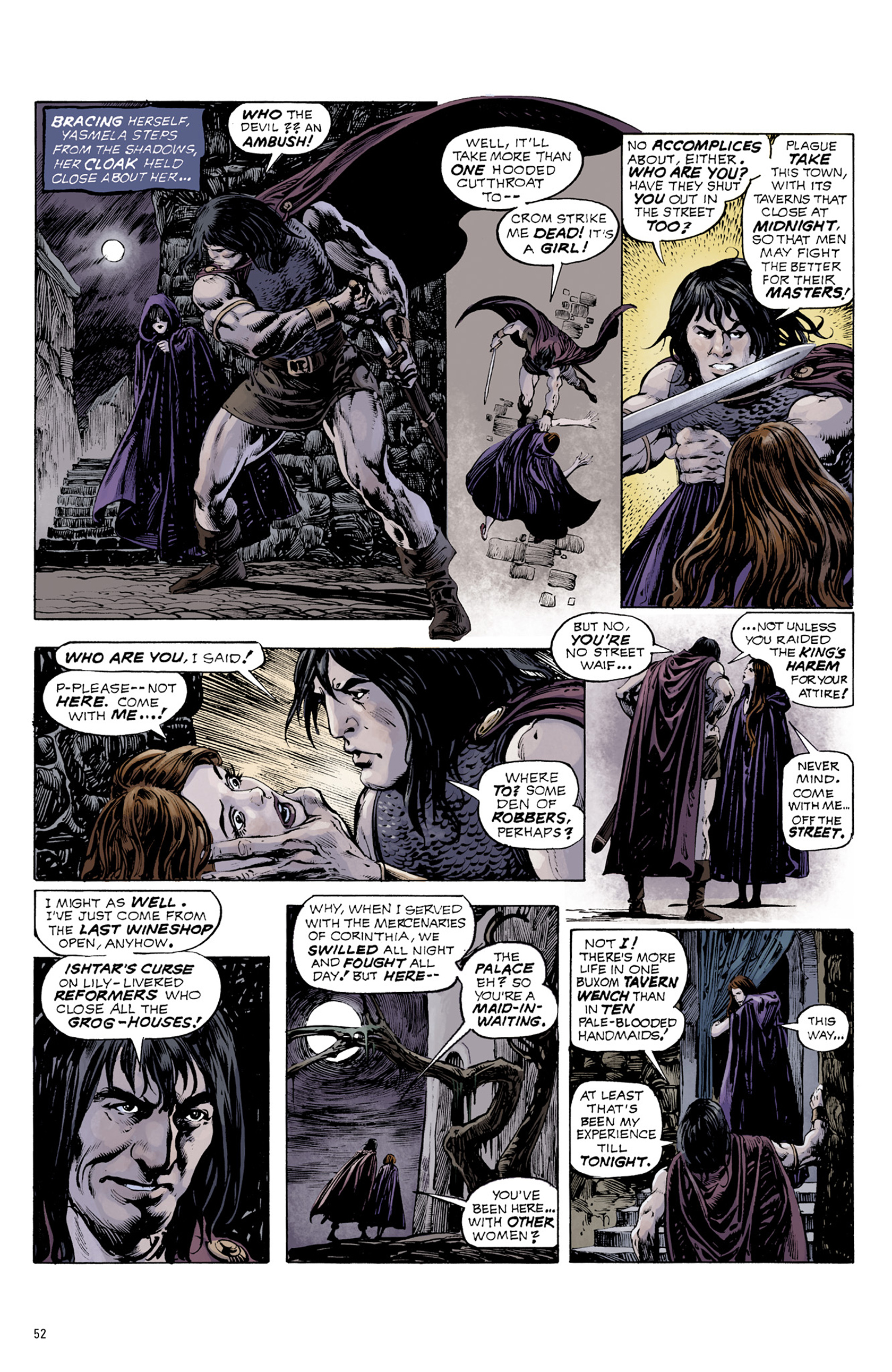 Read online Robert E. Howard's Savage Sword comic -  Issue #9 - 53