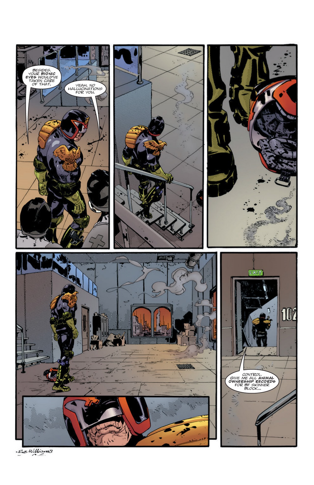 Read online Dredd: Uprise comic -  Issue #2 - 34
