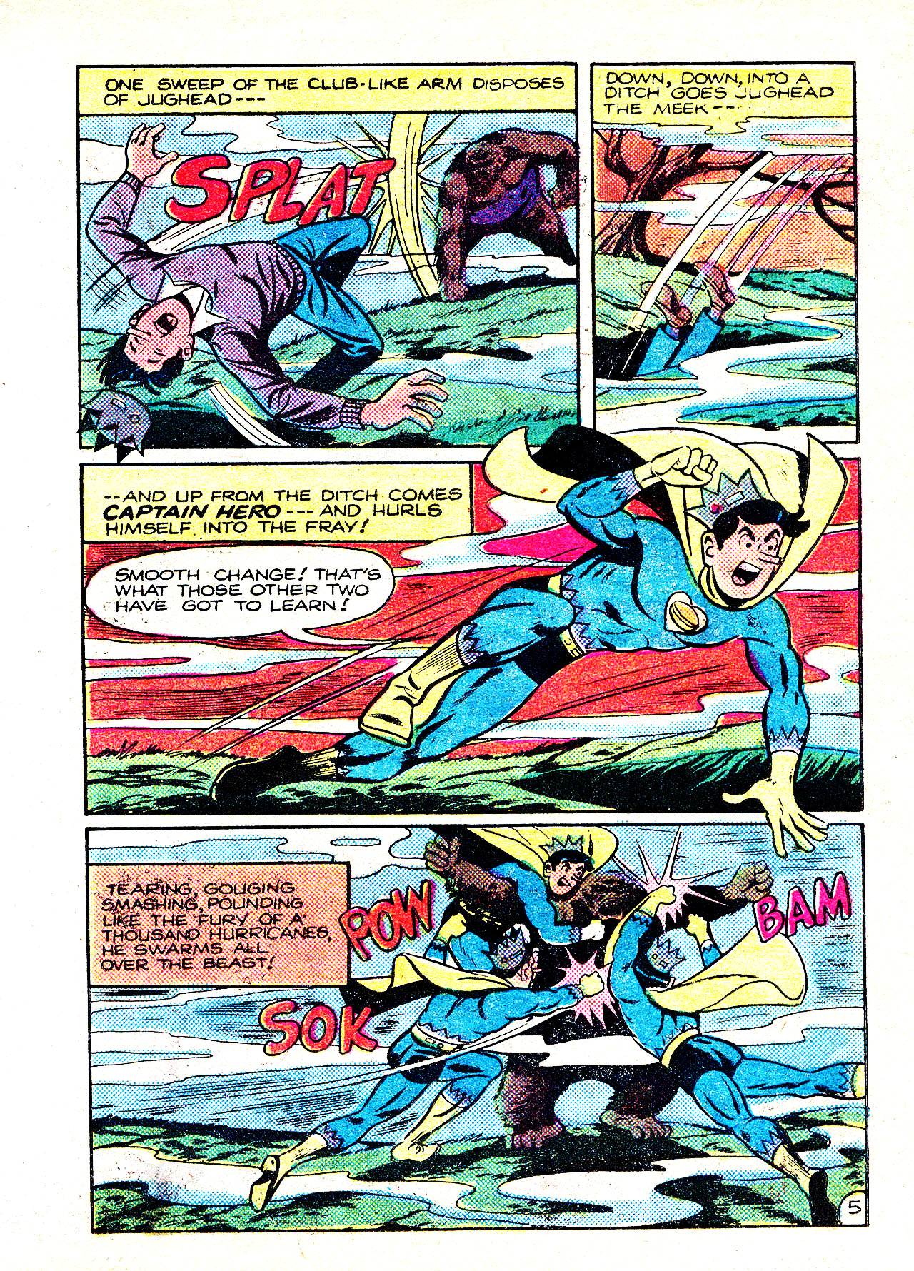 Read online Captain Hero Comics Digest Magazine comic -  Issue # TPB - 42