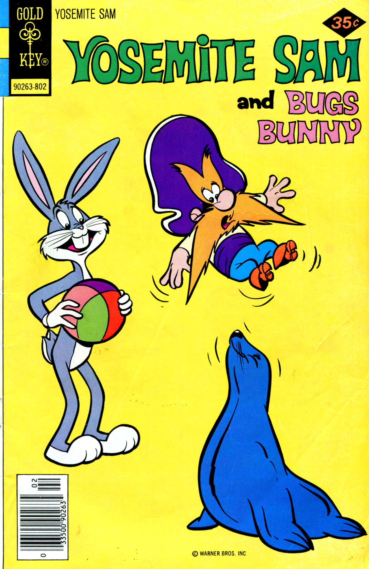 Read online Yosemite Sam and Bugs Bunny comic -  Issue #50 - 1