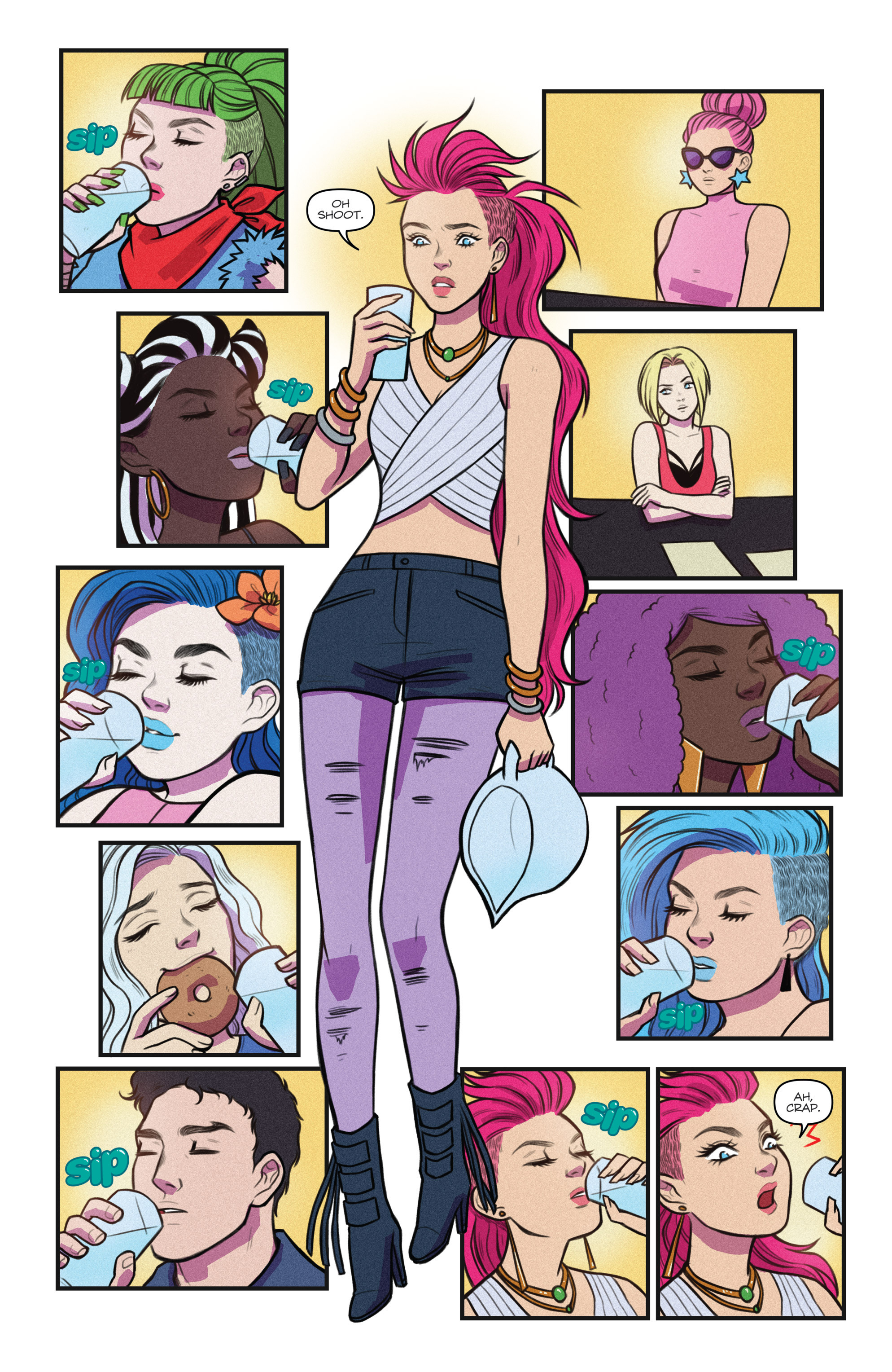 Read online Jem and The Holograms comic -  Issue # _Special - Valentine's Day - 11