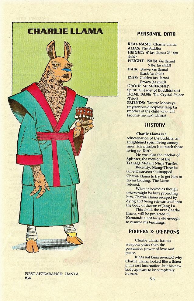 Read online Teenage Mutant Ninja Turtles Mutant Universe Sourcebook comic -  Issue #1 - 15