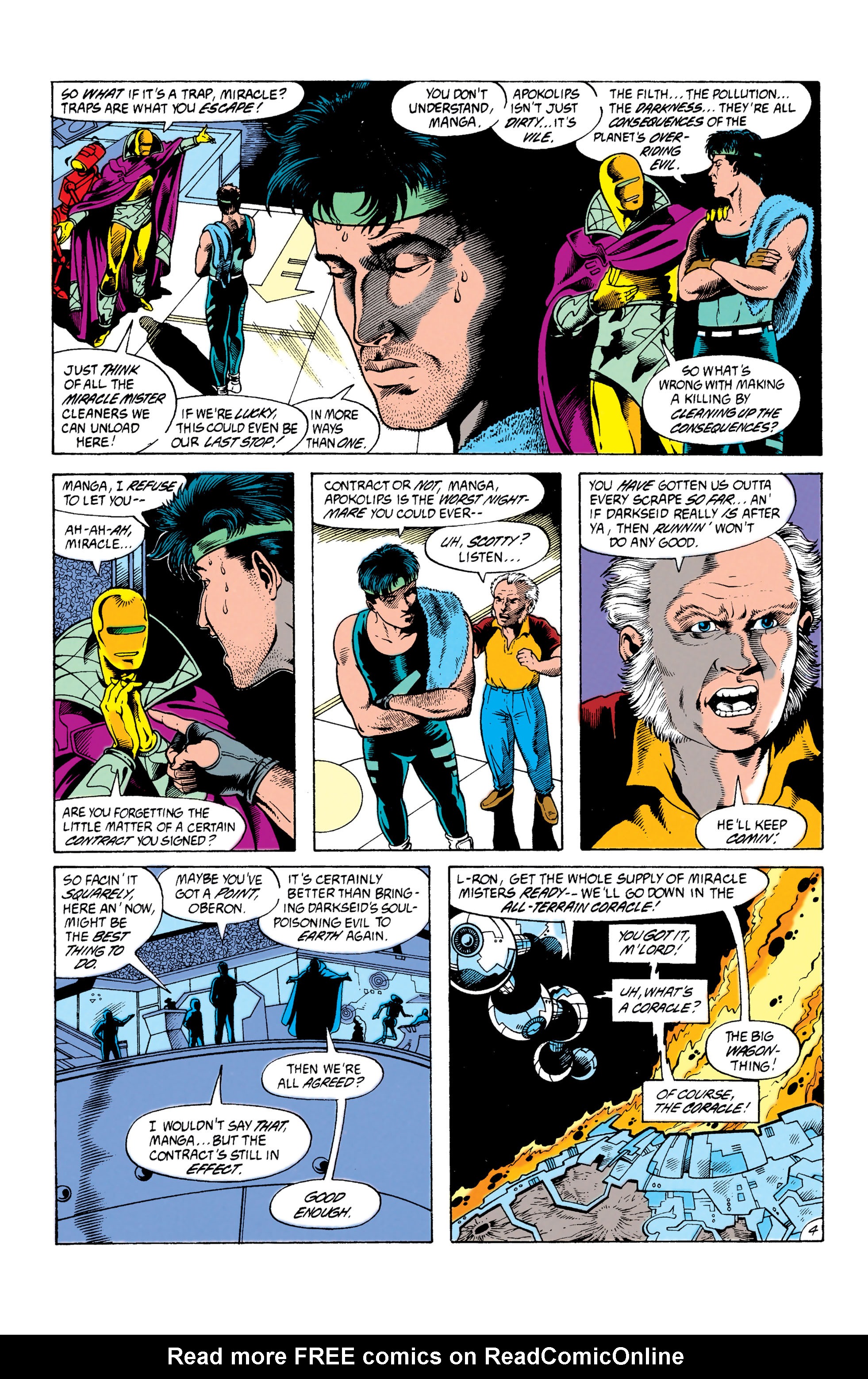 Read online Mister Miracle (1989) comic -  Issue #17 - 5