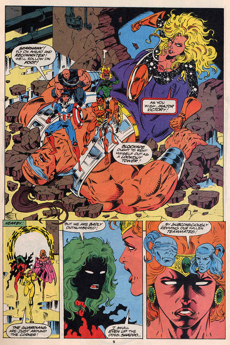 Read online Guardians of the Galaxy (1990) comic -  Issue #39 - 8