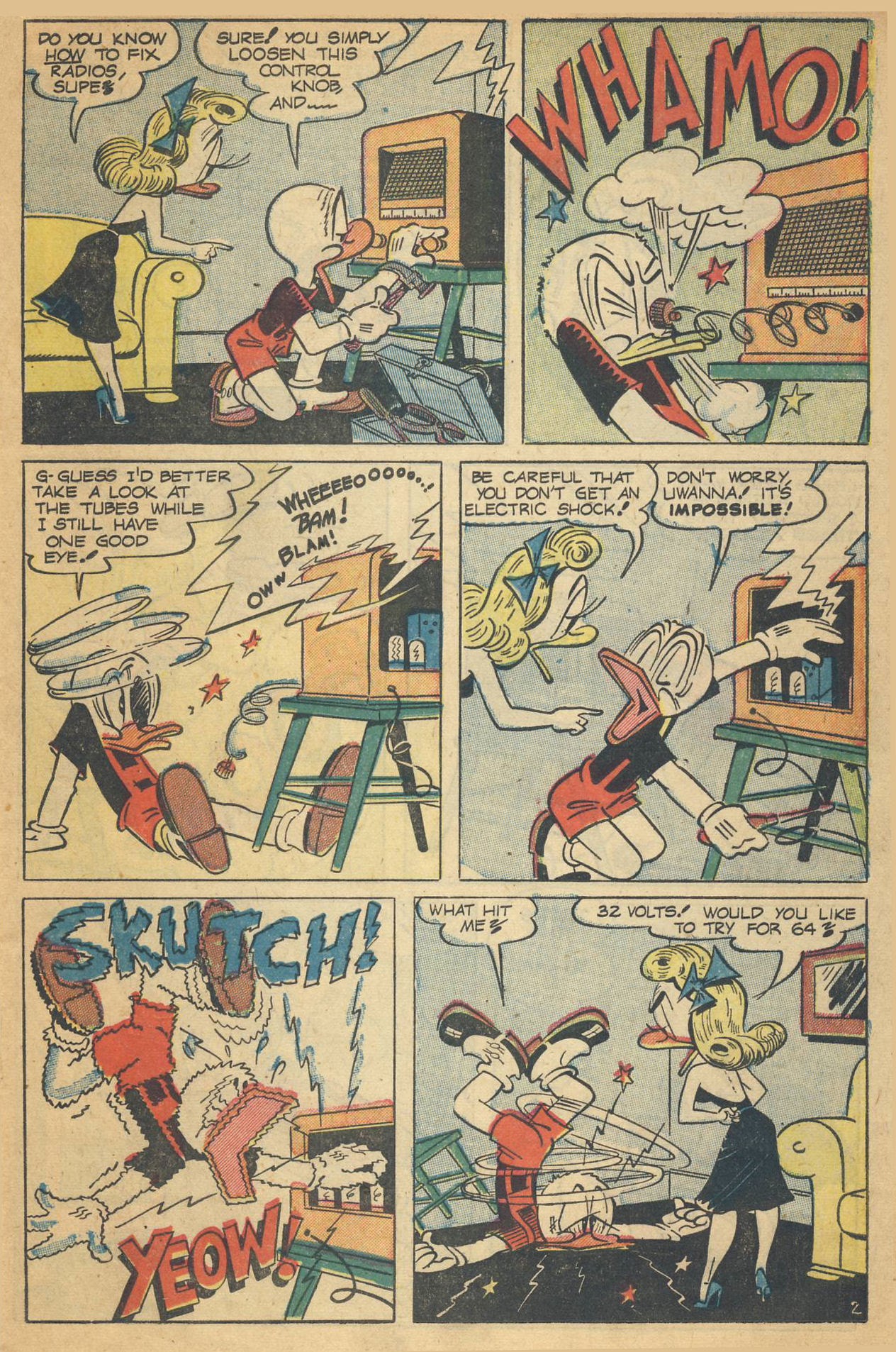 Read online Super Duck Comics comic -  Issue #54 - 19