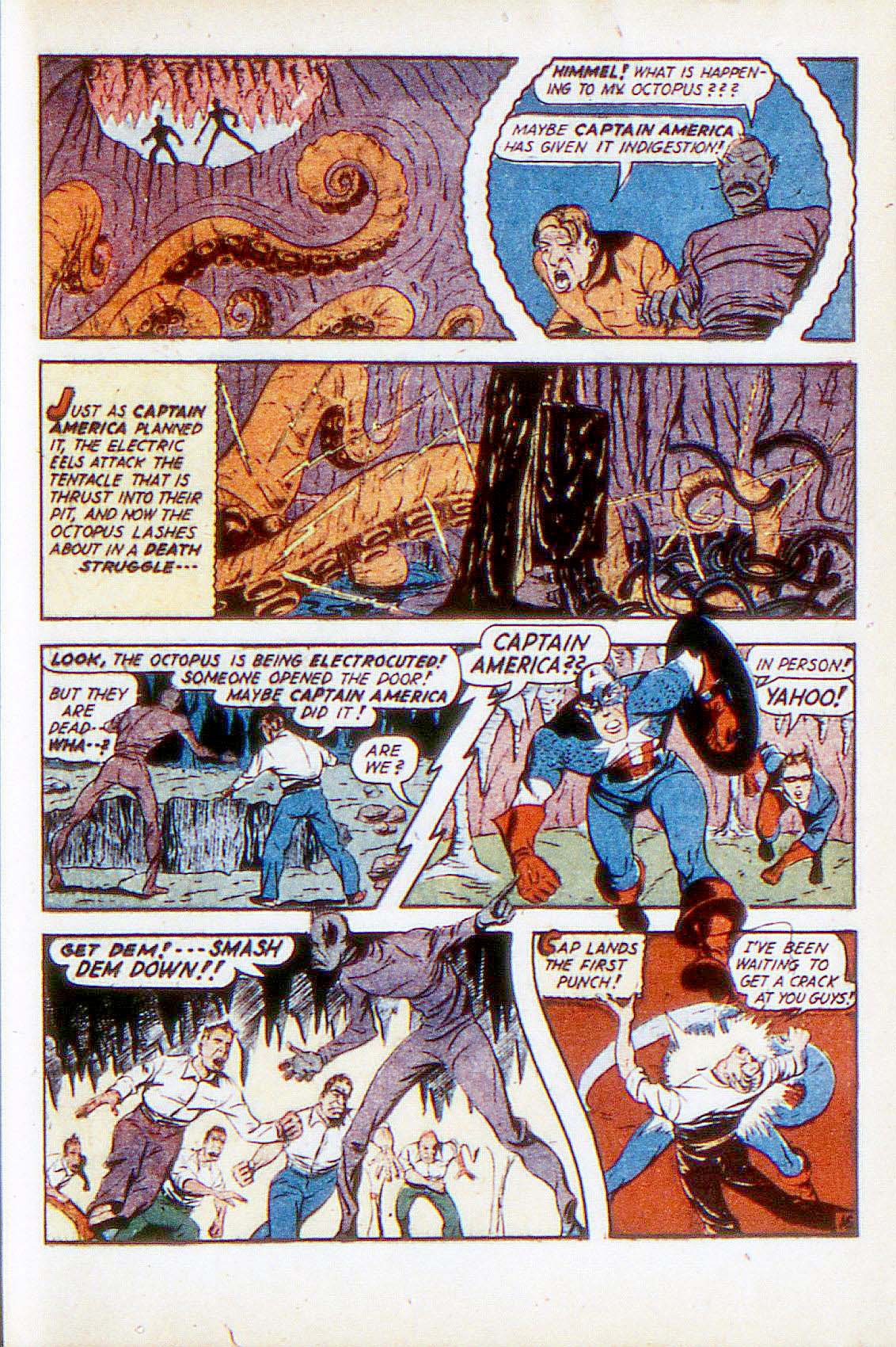 Read online Captain America Comics comic -  Issue #24 - 45
