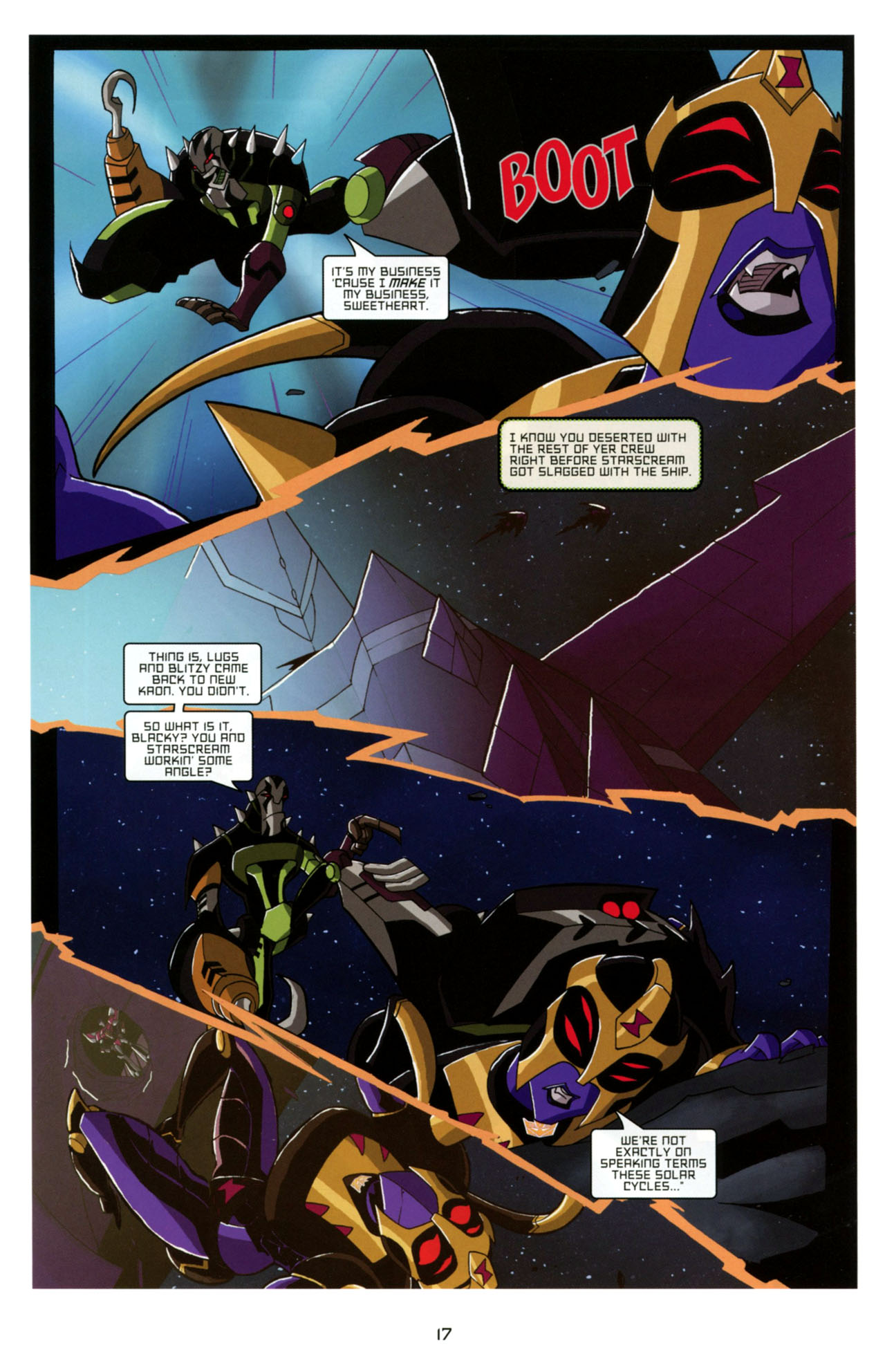 Read online Transformers Animated: The Arrival comic -  Issue #4 - 20