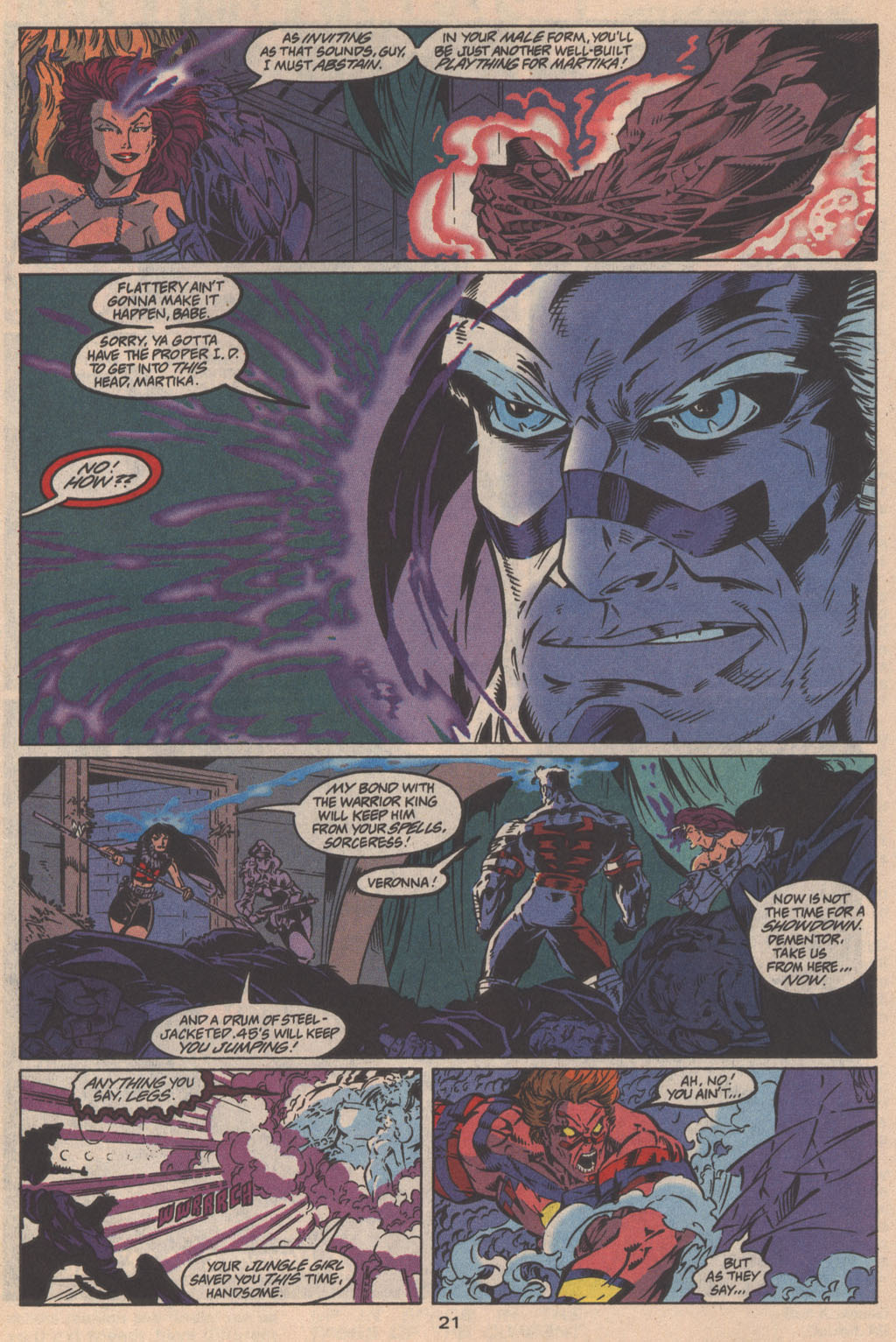 Read online Guy Gardner: Warrior comic -  Issue #42 - 33