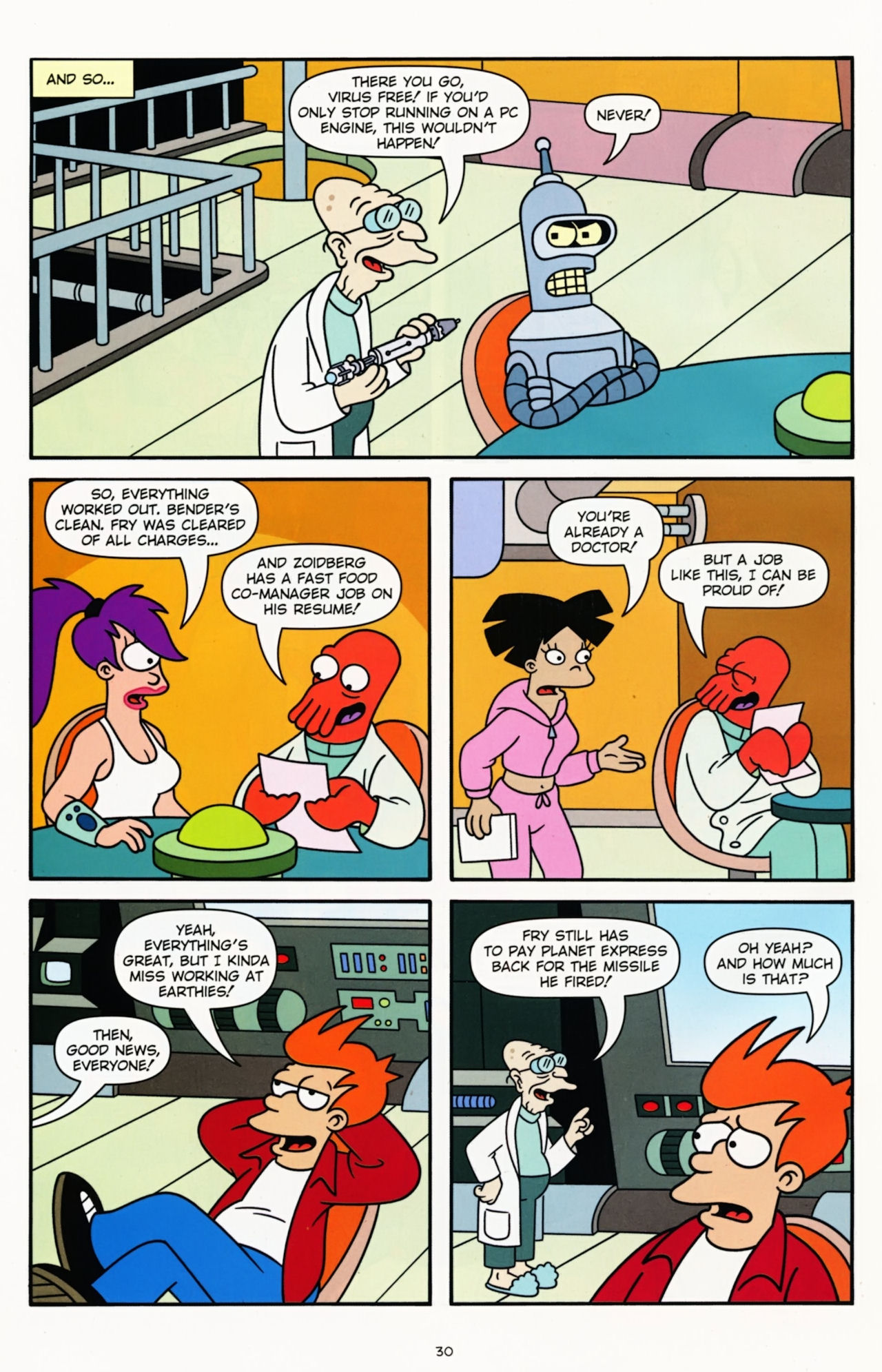 Read online Futurama Comics comic -  Issue #56 - 25