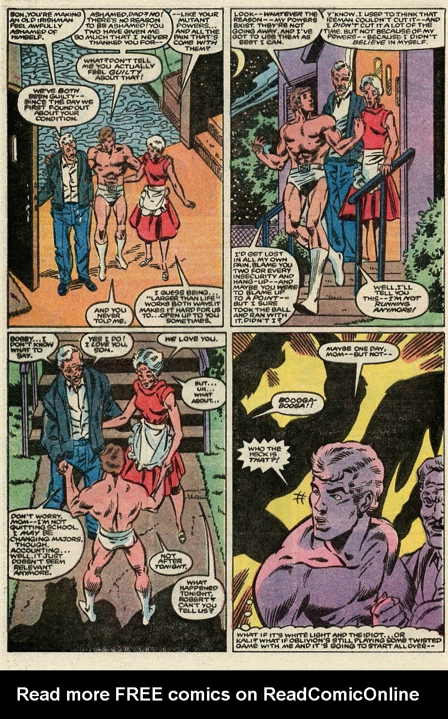 Read online Iceman (1984) comic -  Issue #4 - 23
