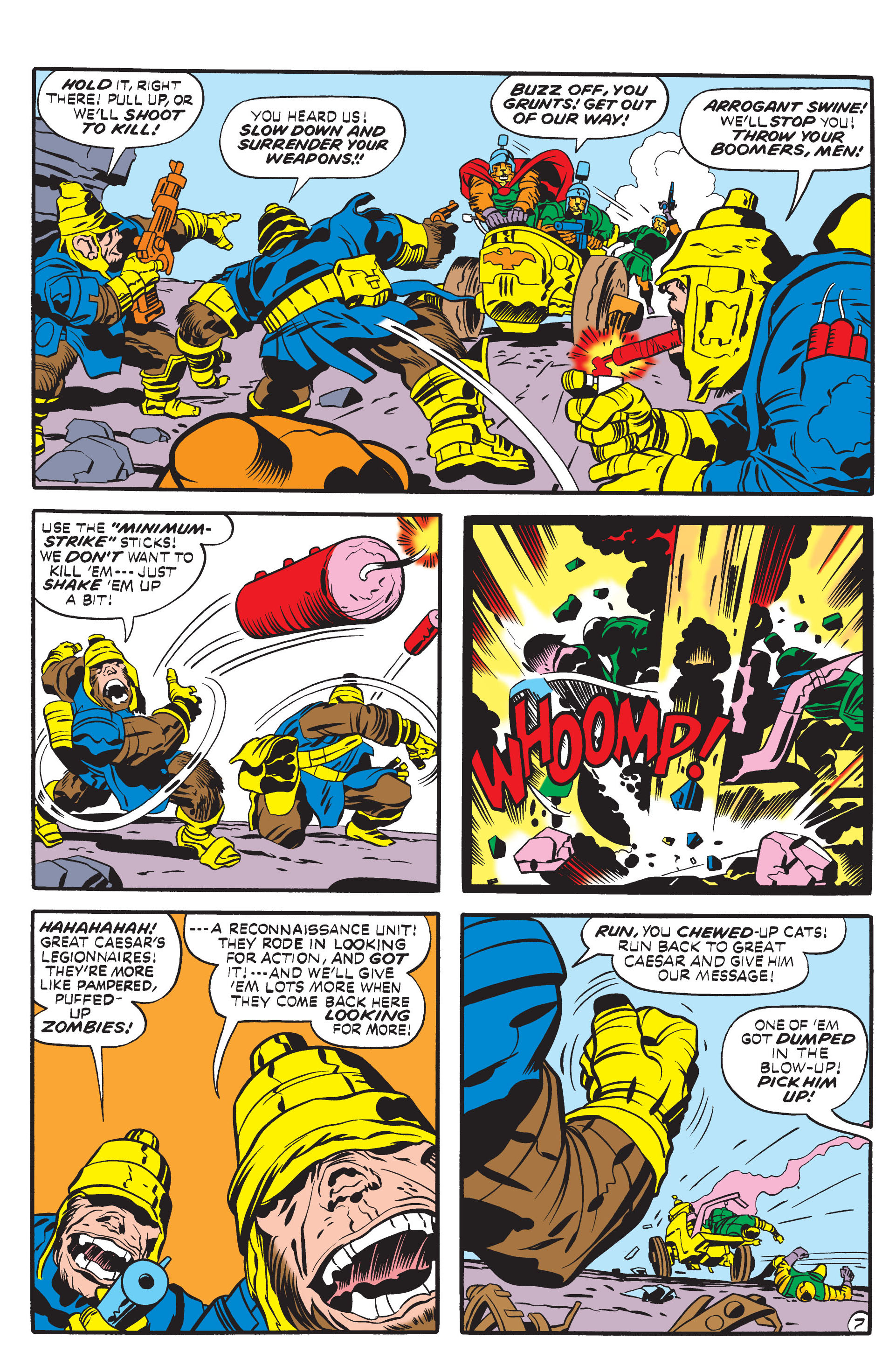 Read online Kamandi, The Last Boy On Earth comic -  Issue #4 - 7