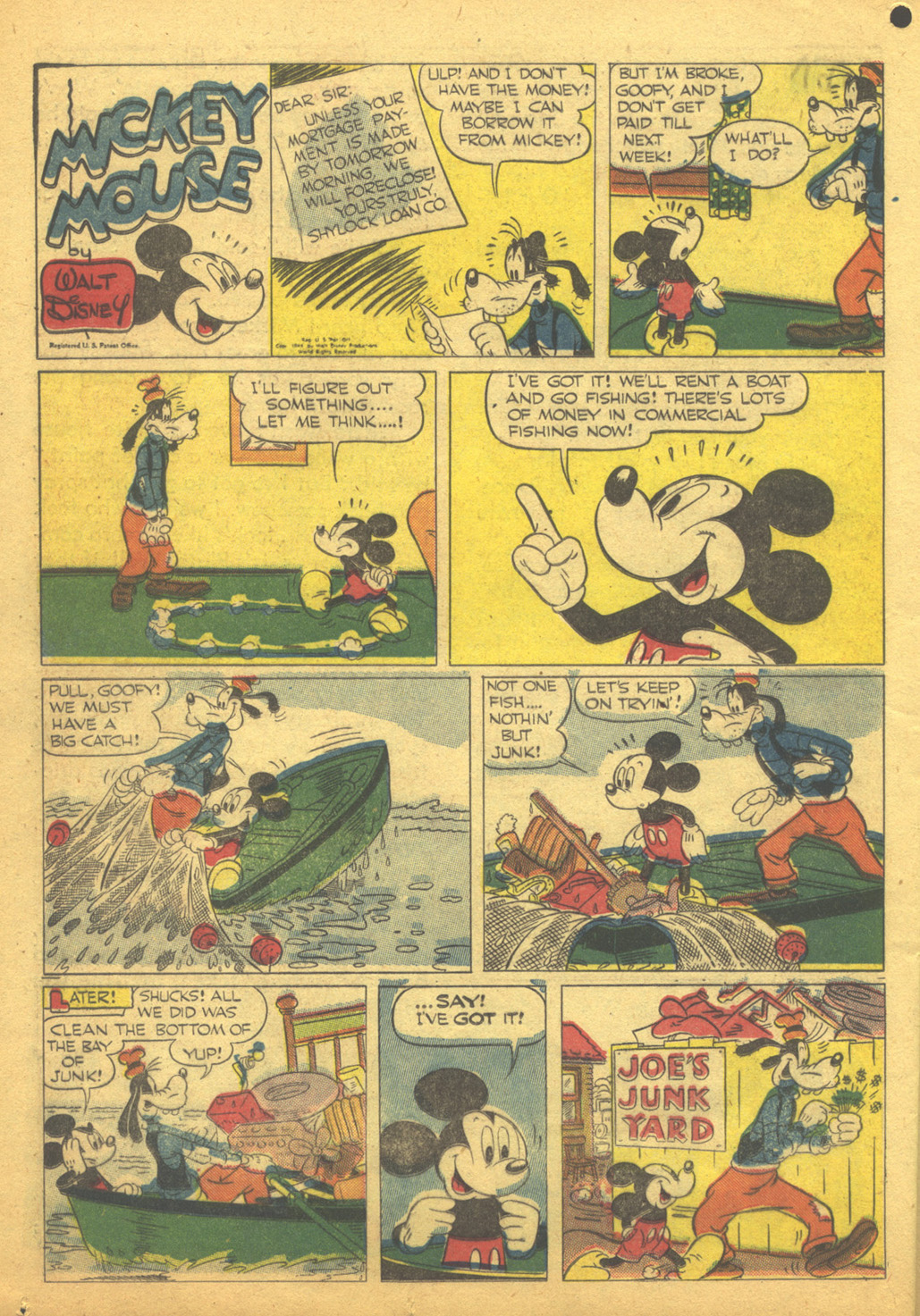 Read online Walt Disney's Comics and Stories comic -  Issue #57 - 36