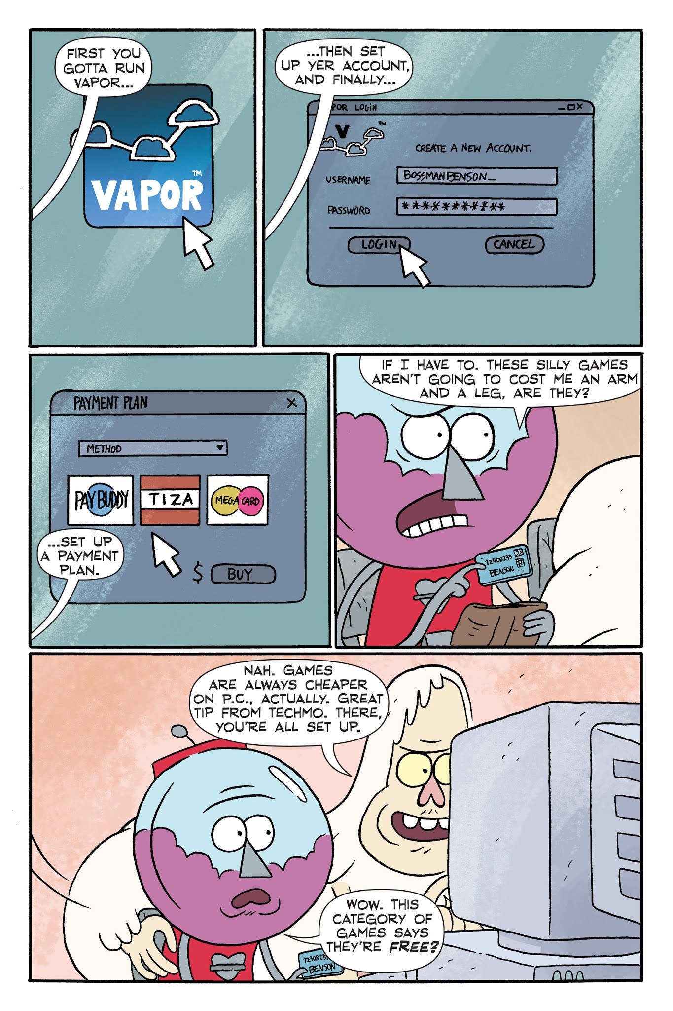 Read online Regular Show: A Clash of Consoles comic -  Issue # TPB (Part 1) - 29