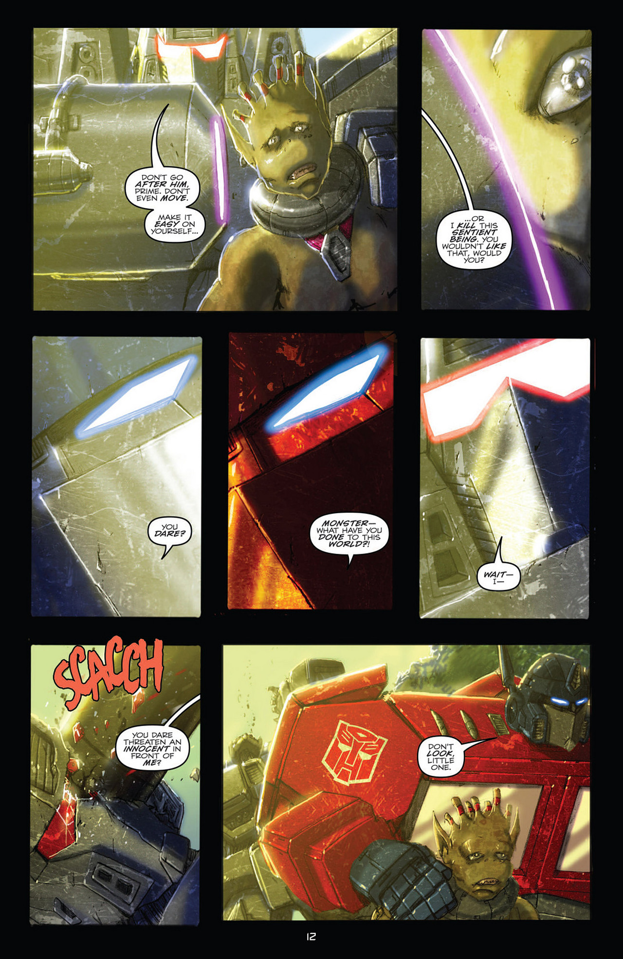 Read online Transformers: Robots In Disguise (2012) comic -  Issue #10 - 15
