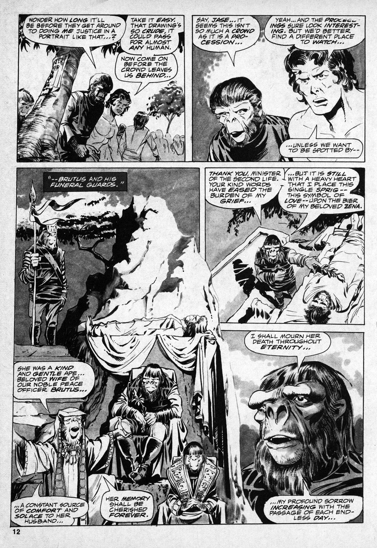 Read online Planet of the Apes comic -  Issue #2 - 11