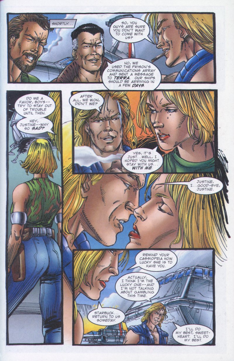 Read online Battlestar Galactica: Starbuck comic -  Issue #3 - 22