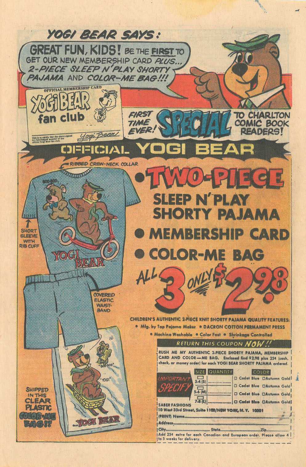 Read online Yogi Bear (1970) comic -  Issue #8 - 13
