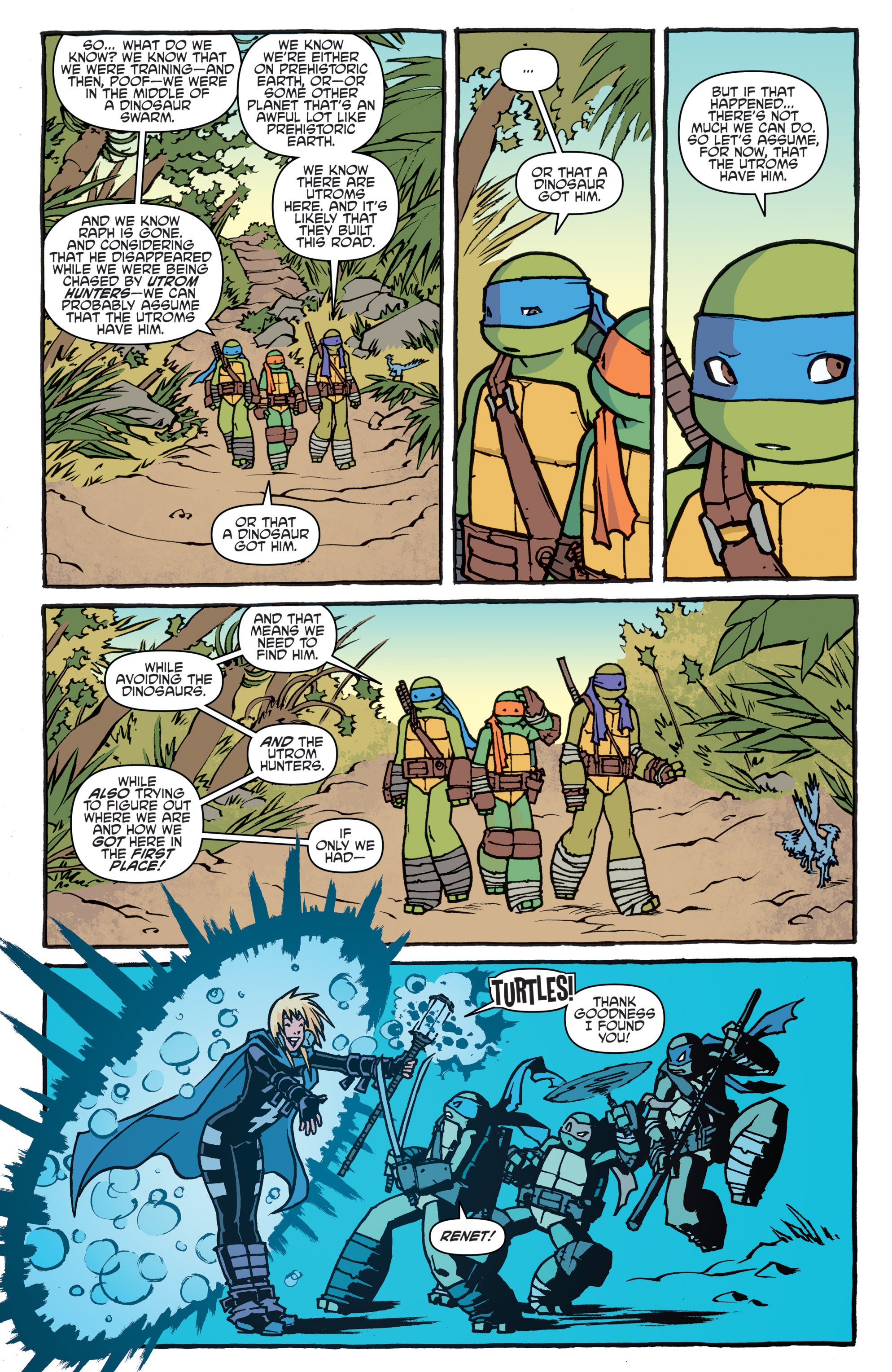 Read online Teenage Mutant Ninja Turtles: Turtles in Time comic -  Issue #1 - 11