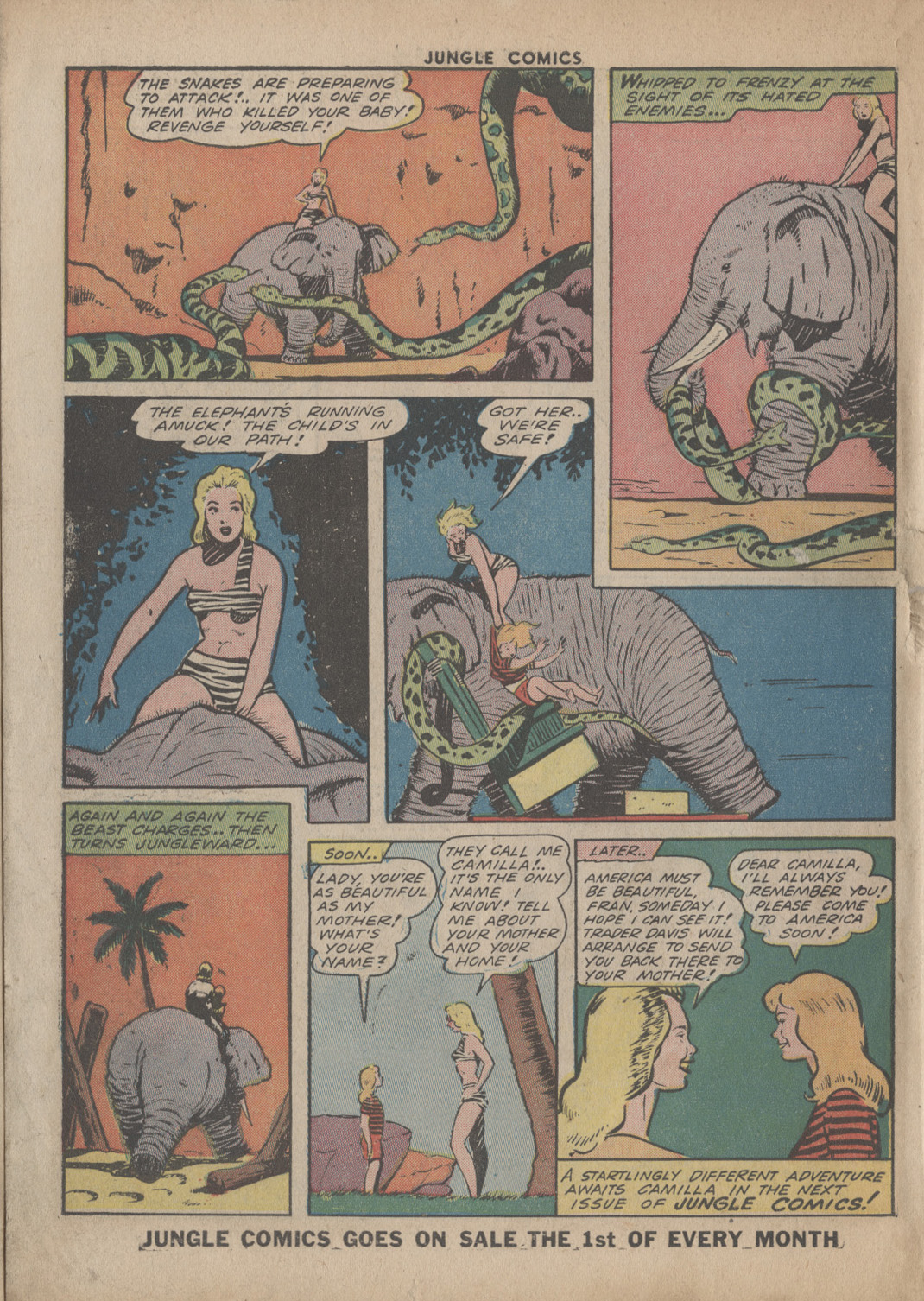 Read online Jungle Comics comic -  Issue #49 - 58