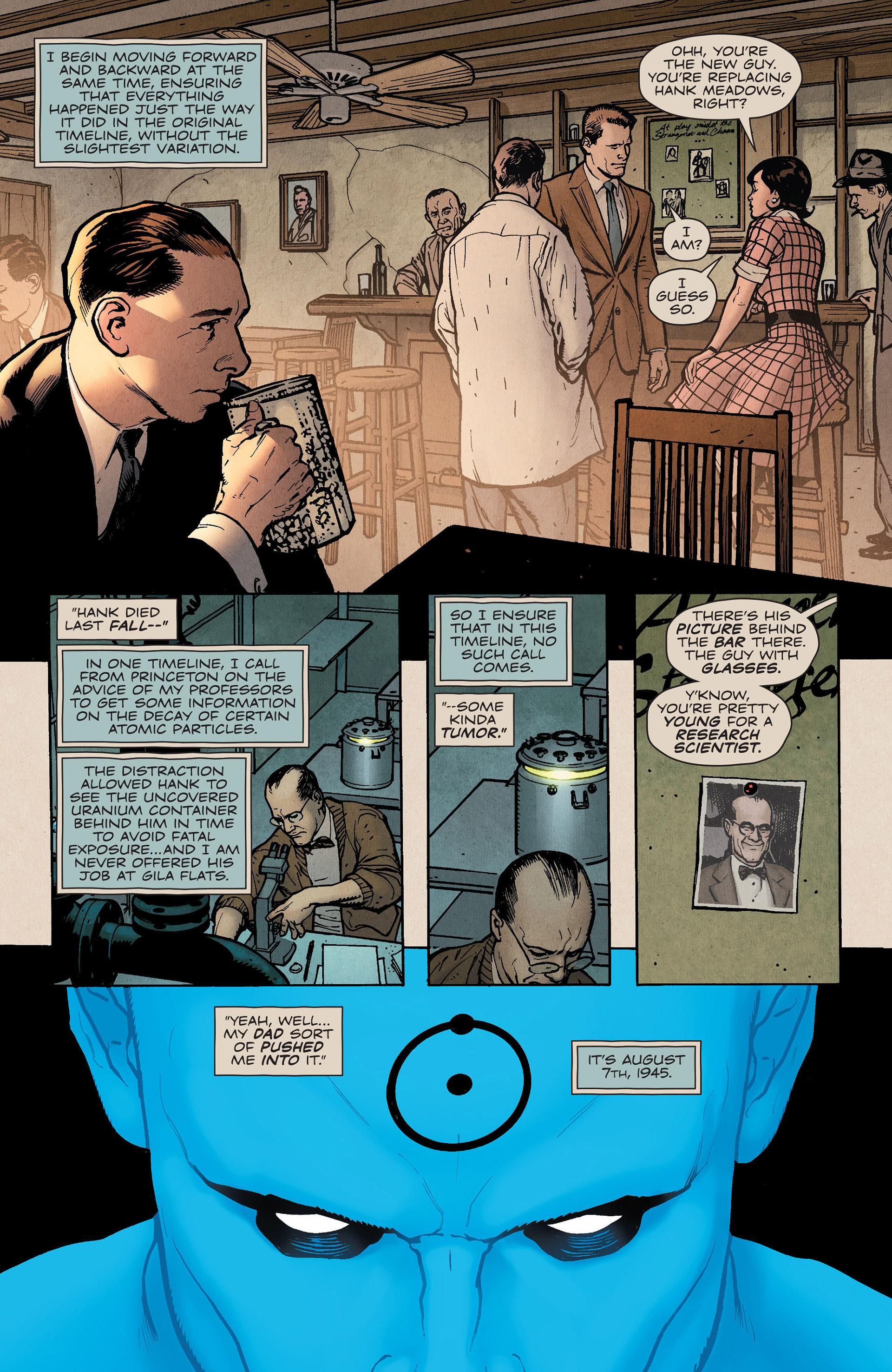 Read online Before Watchmen: Dr. Manhattan comic -  Issue #3 - 20